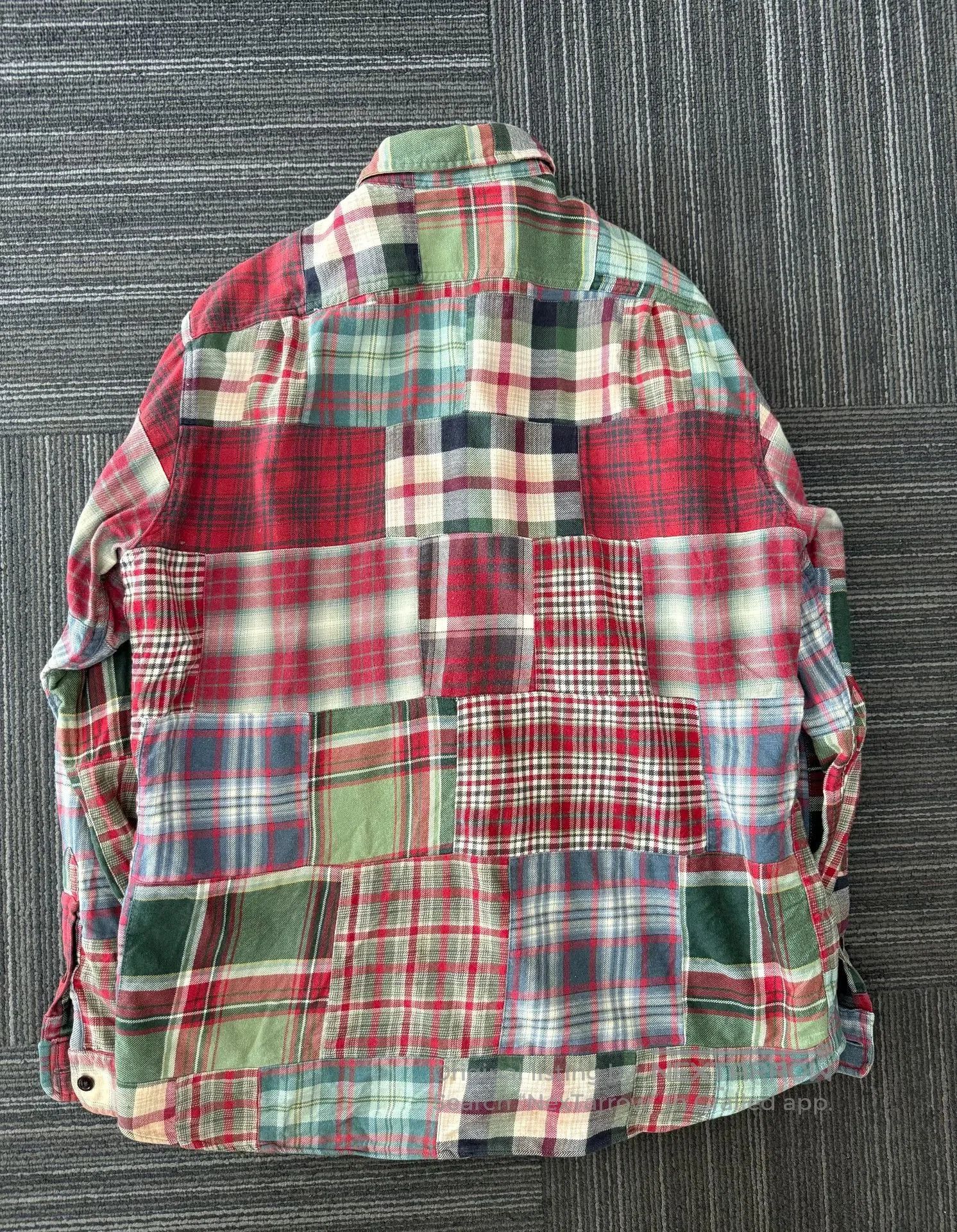 Polo Ralph Lauren Polo Ralph Lauren Patchwork Shirt. Size US M / EU 48-50 / 2 - 2 Thumbnail