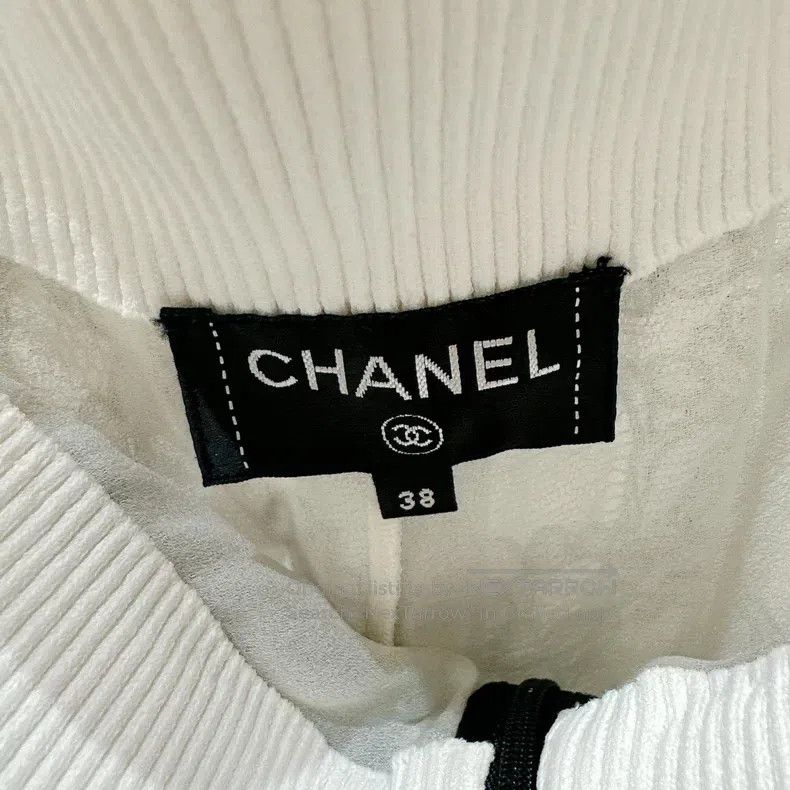 Chanel Chanel 17p black bud colour double-layer wide-leg pants Size 25" / US 0 / IT 36 - 4 Thumbnail