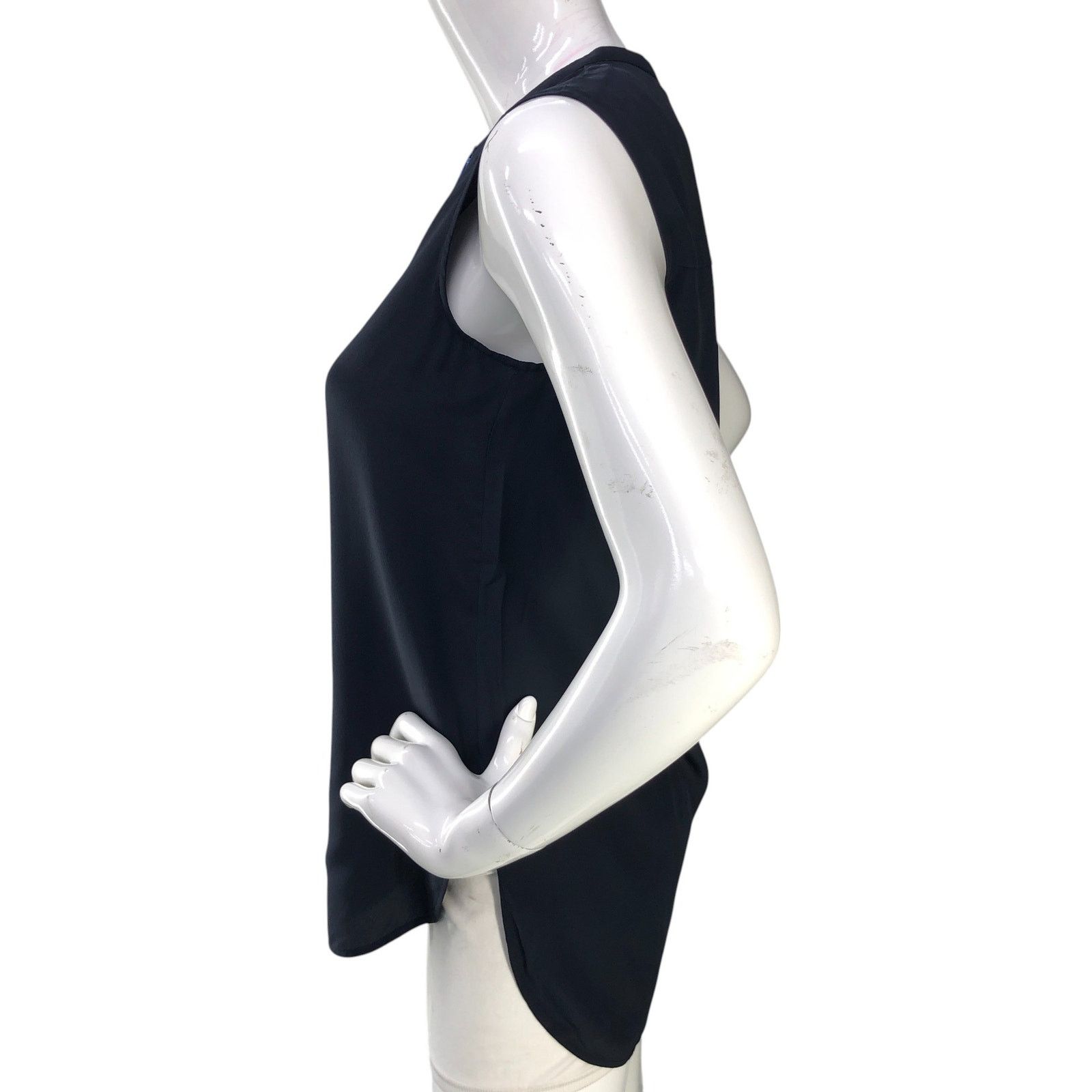 Vince Vince Size XS Tunic Top Blouse Silk Blue Two Tone Sleeveless Size XS / US 0-2 / IT 36-38 - 5 Thumbnail