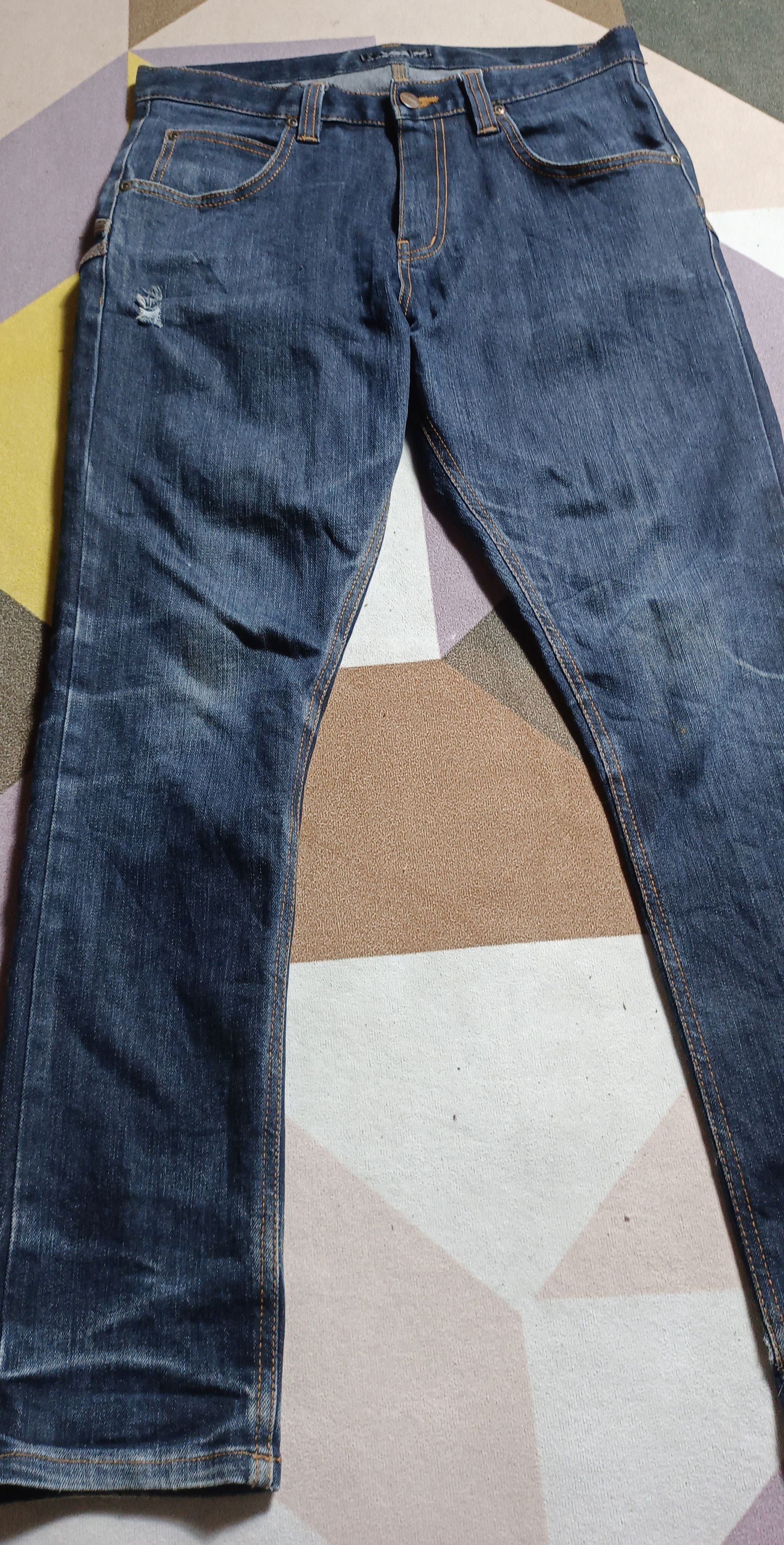 Japanese Brand Authentic Jean Dictator Transistor Travis Scott Style Size US 31 - 7 Thumbnail
