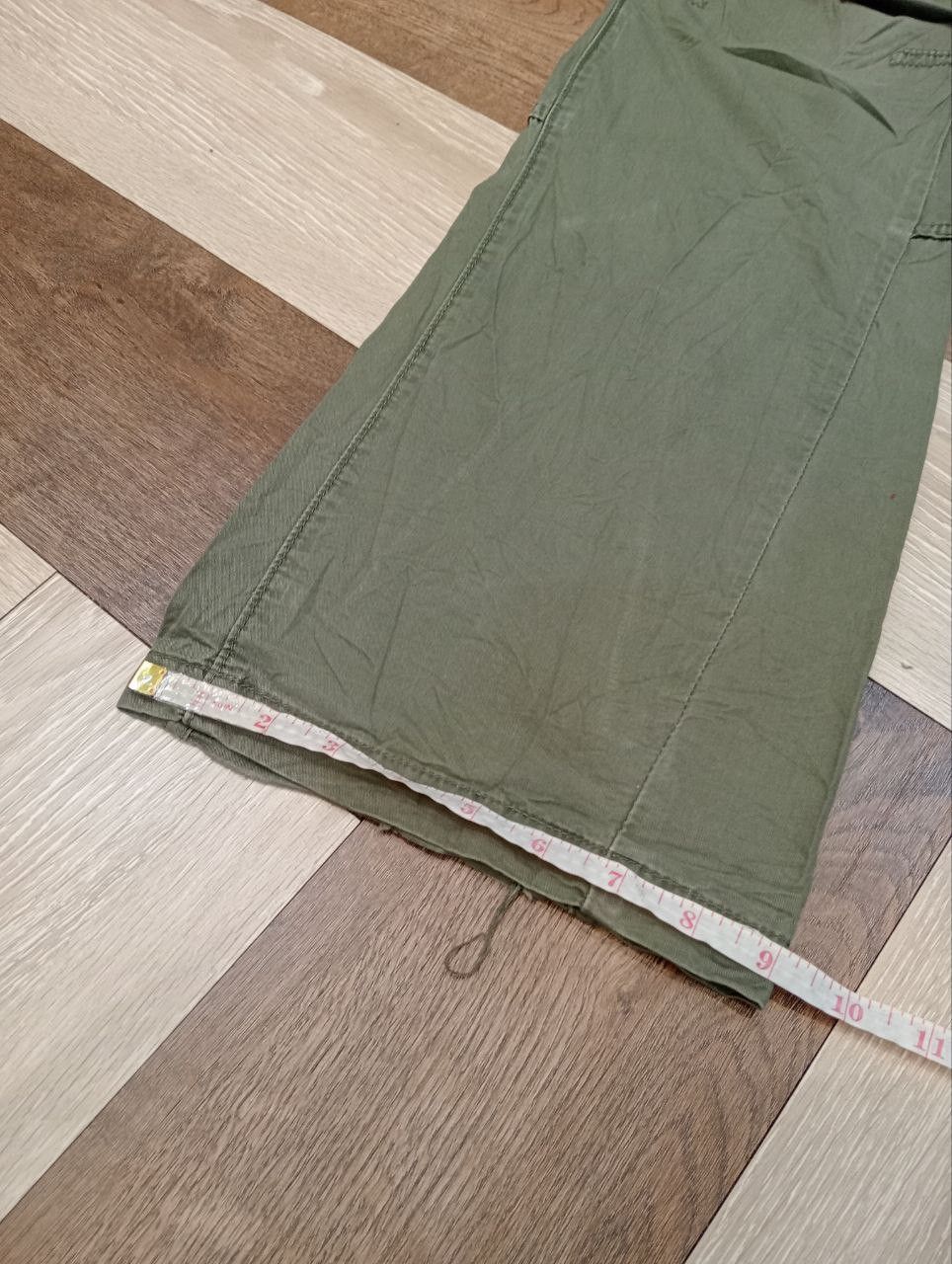 JACKROSE JACKROSE JAPAN FLARED CARGO PANTS SIZE 33 GREEN ARMY Size US 33 - 15 Thumbnail