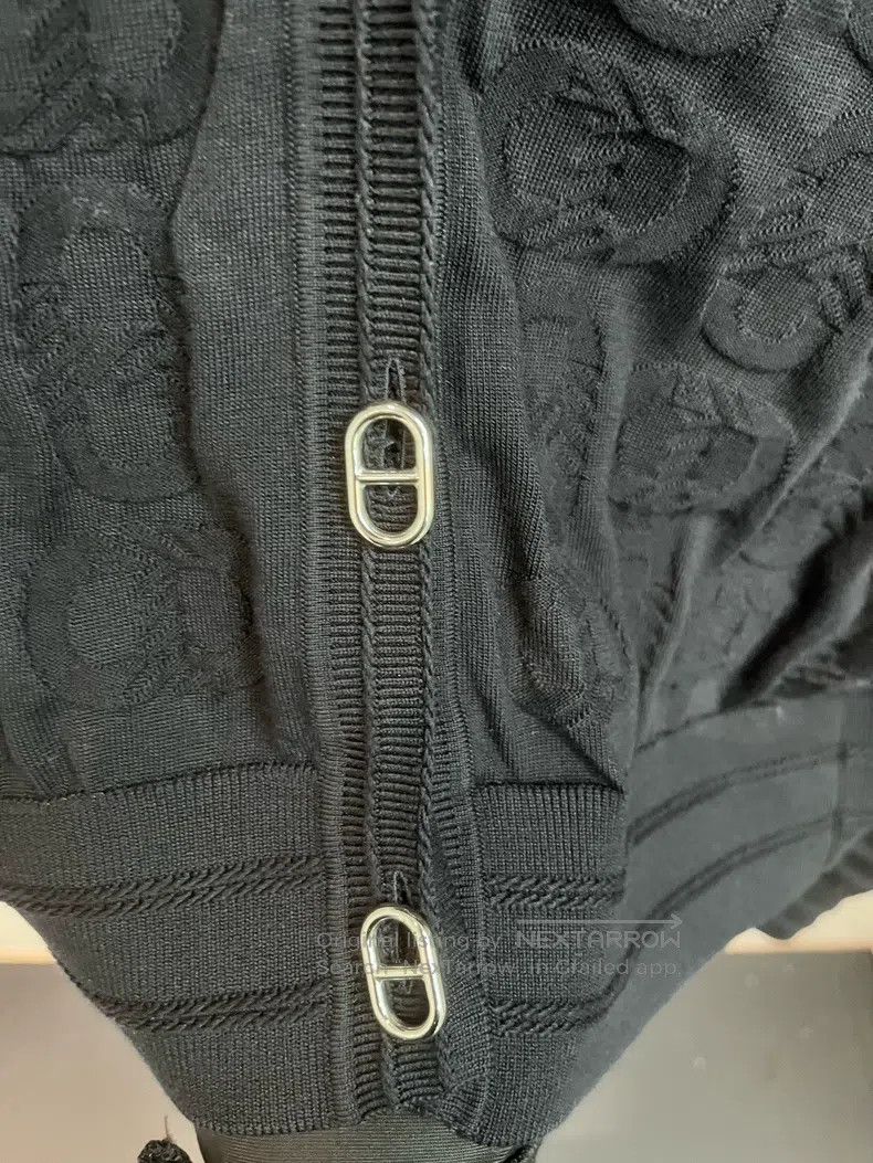 Hermes Hermes 23ss Spring/Summer Pig Nose Knit Cardigan Size XS / US 0-2 / IT 36-38 - 5 Thumbnail