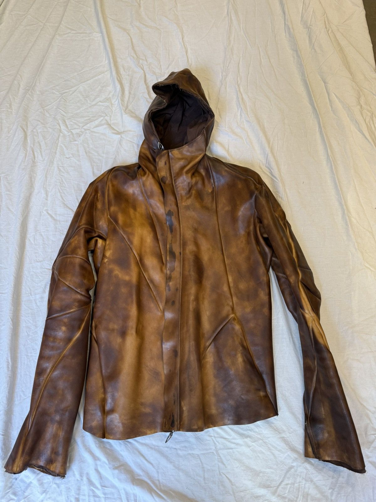 Leon Emanuel Blanck Hooded distortion jacket Size US M / EU 48-50 / 2 - 1 Thumbnail
