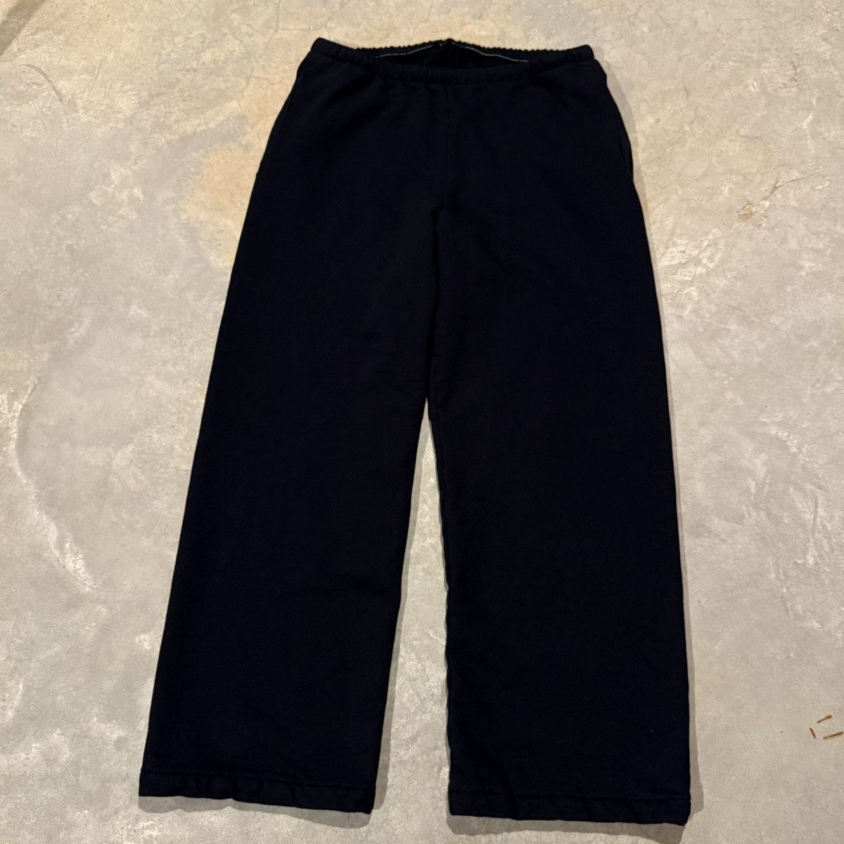 Yeezy Yeezy Blank No Print Black Baggy Fit Sweatpants Brand New Size US 31 - 2 Thumbnail
