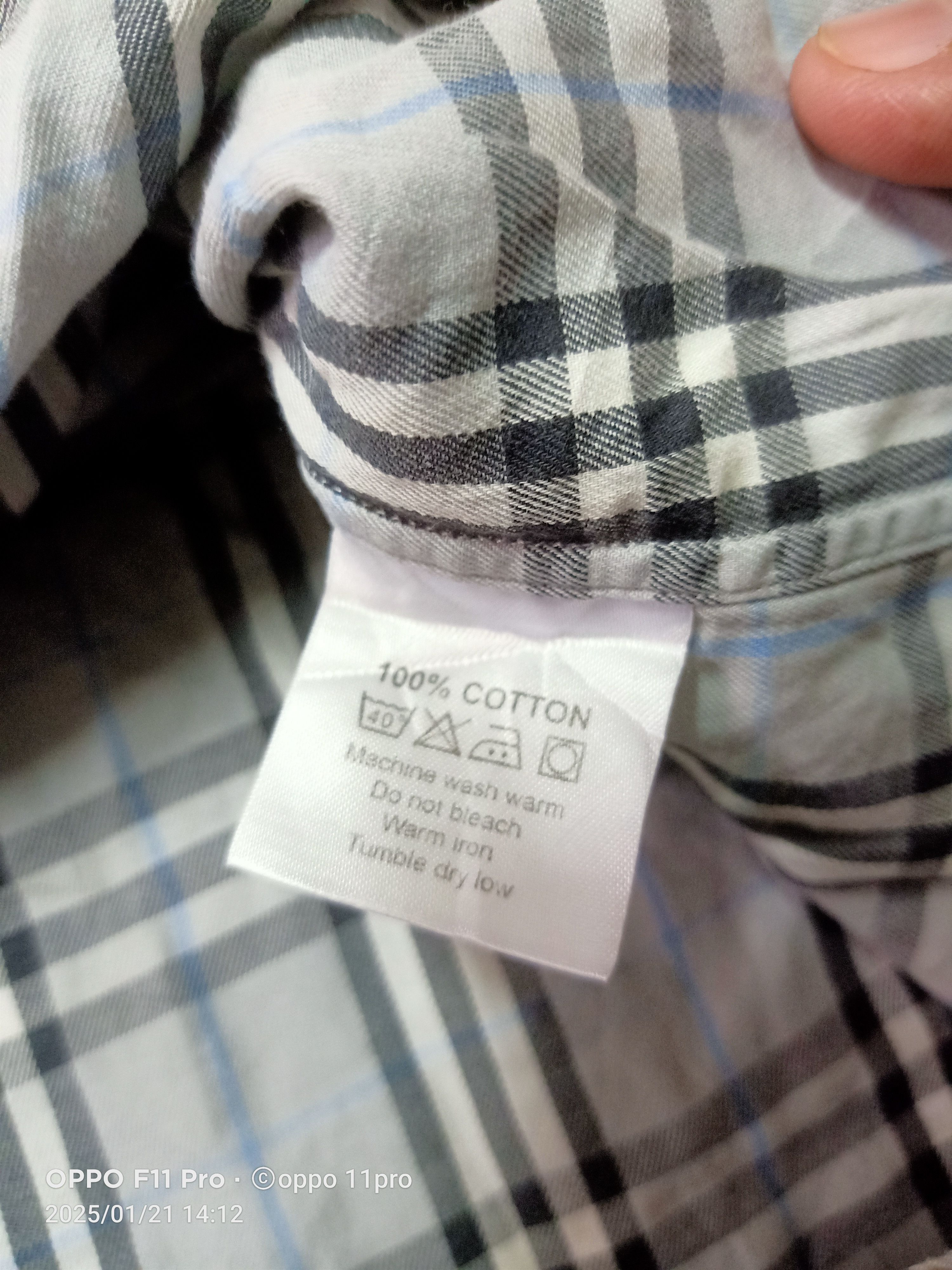 Burberry × Burberry Prorsum × Vintage Burberry Checked Board Button Up Front Poket Size US M / EU 48-50 / 2 - 6 Thumbnail