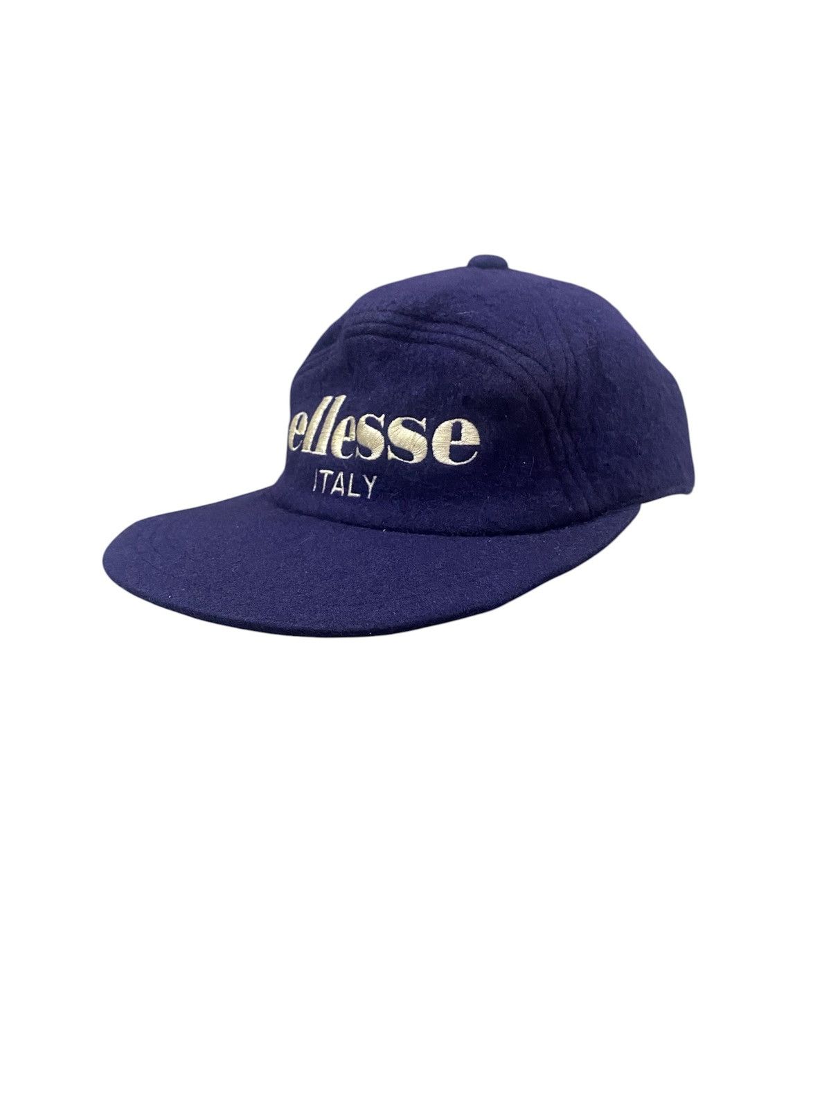 Ellesse Ellesse Italy 7 Panel Wool Adjustable Hats Made Japan Size ONE SIZE - 1 Thumbnail