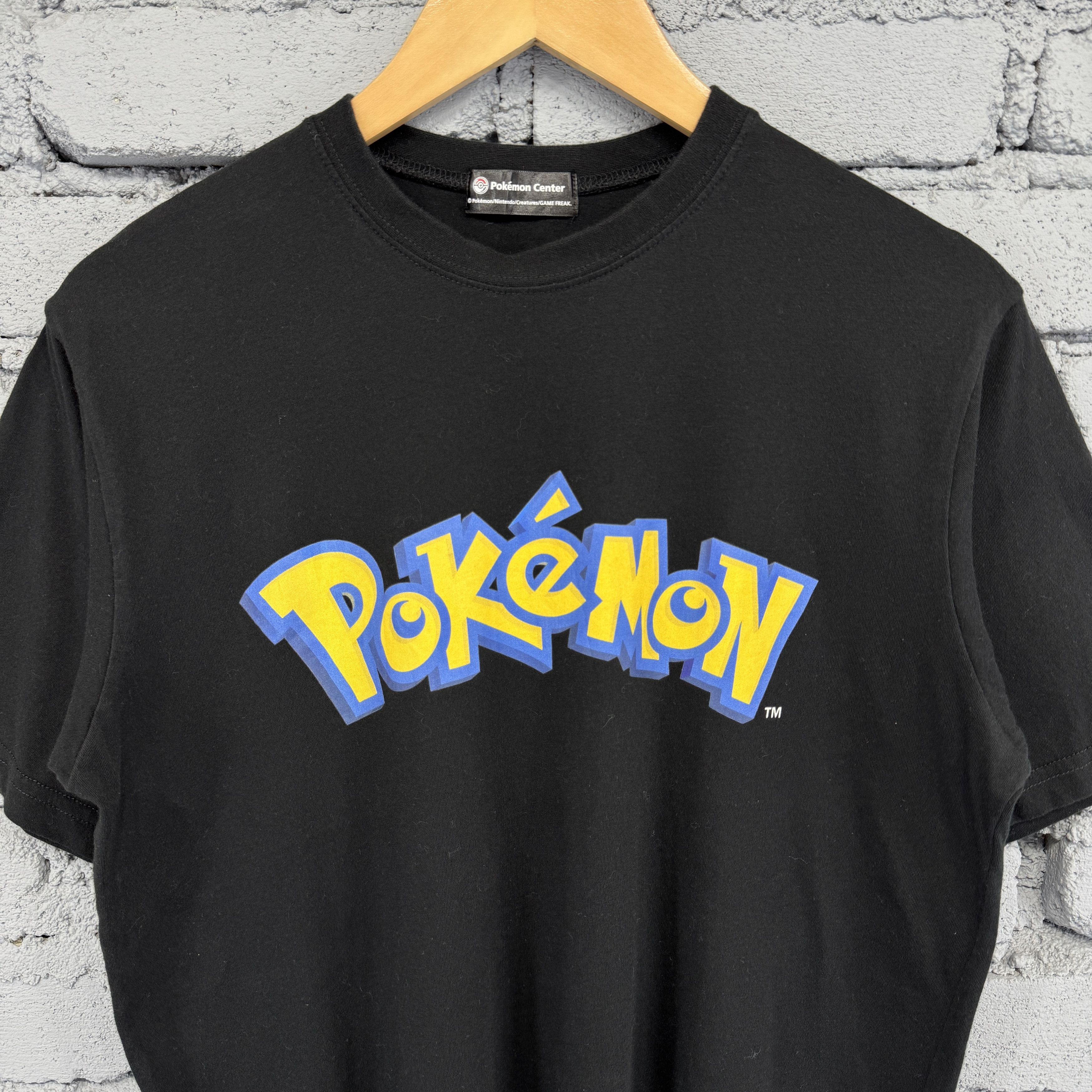 Pokemon Vintage 00s POKEMON OG Logo Pokemon Centre Sunfaded Tee Size US M / EU 48-50 / 2 - 3 Thumbnail