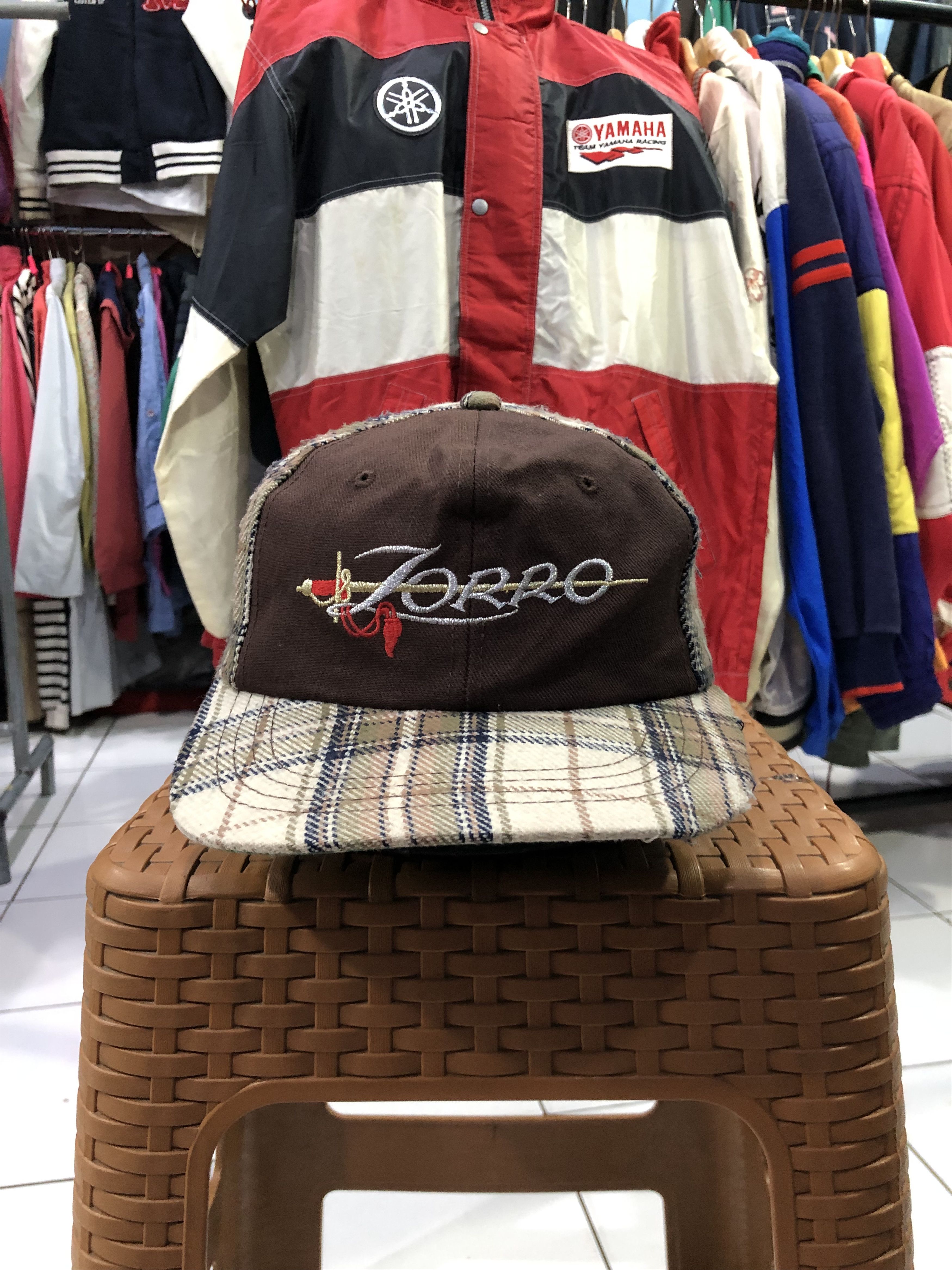 Cartoon Network × Vintage Vintage zorro flanell cap by young an Size ONE SIZE - 1 Thumbnail