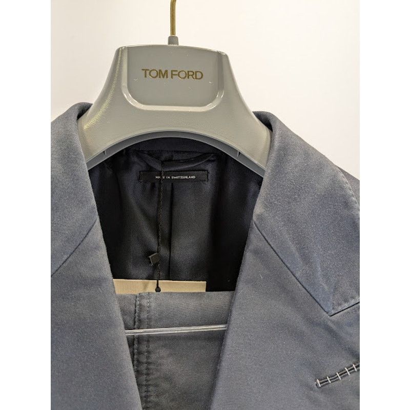 Tom Ford o1rshd1 Washed Giacca Jacket Suit in Black Size US S / EU 44-46 / 1 - 9 Thumbnail