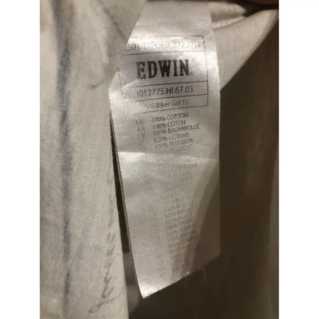 Edwin Edwin Graphic White T-Shirt Size US M / EU 48-50 / 2 - 5 Thumbnail