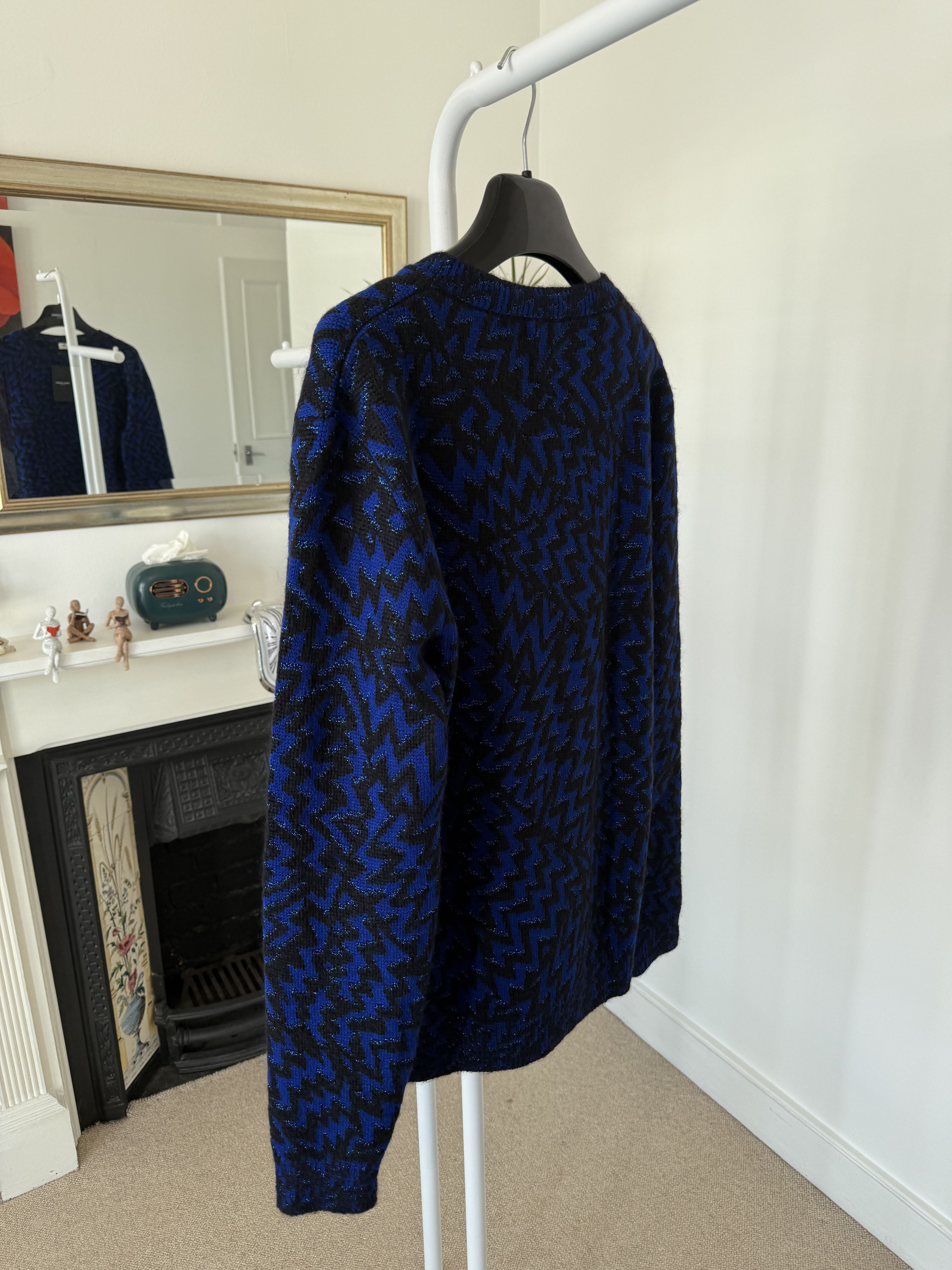 Saint Laurent Paris Saint Laurent Lurex Storms Sweater Size US M / EU 48-50 / 2 - 7 Thumbnail