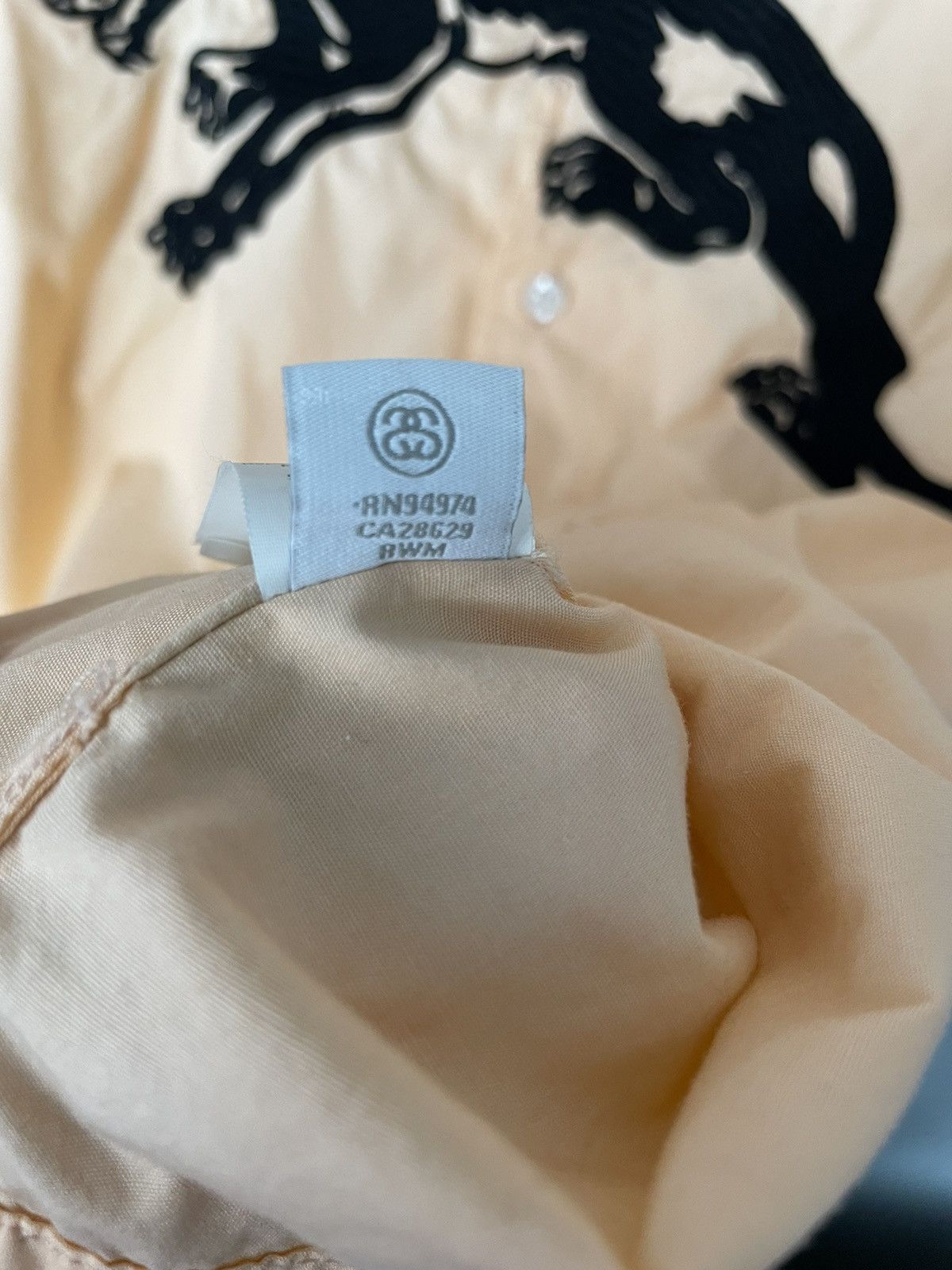 Stussy S/S18 Panther Camp Collar Shirt Size US S / EU 44-46 / 1 - 8 Thumbnail