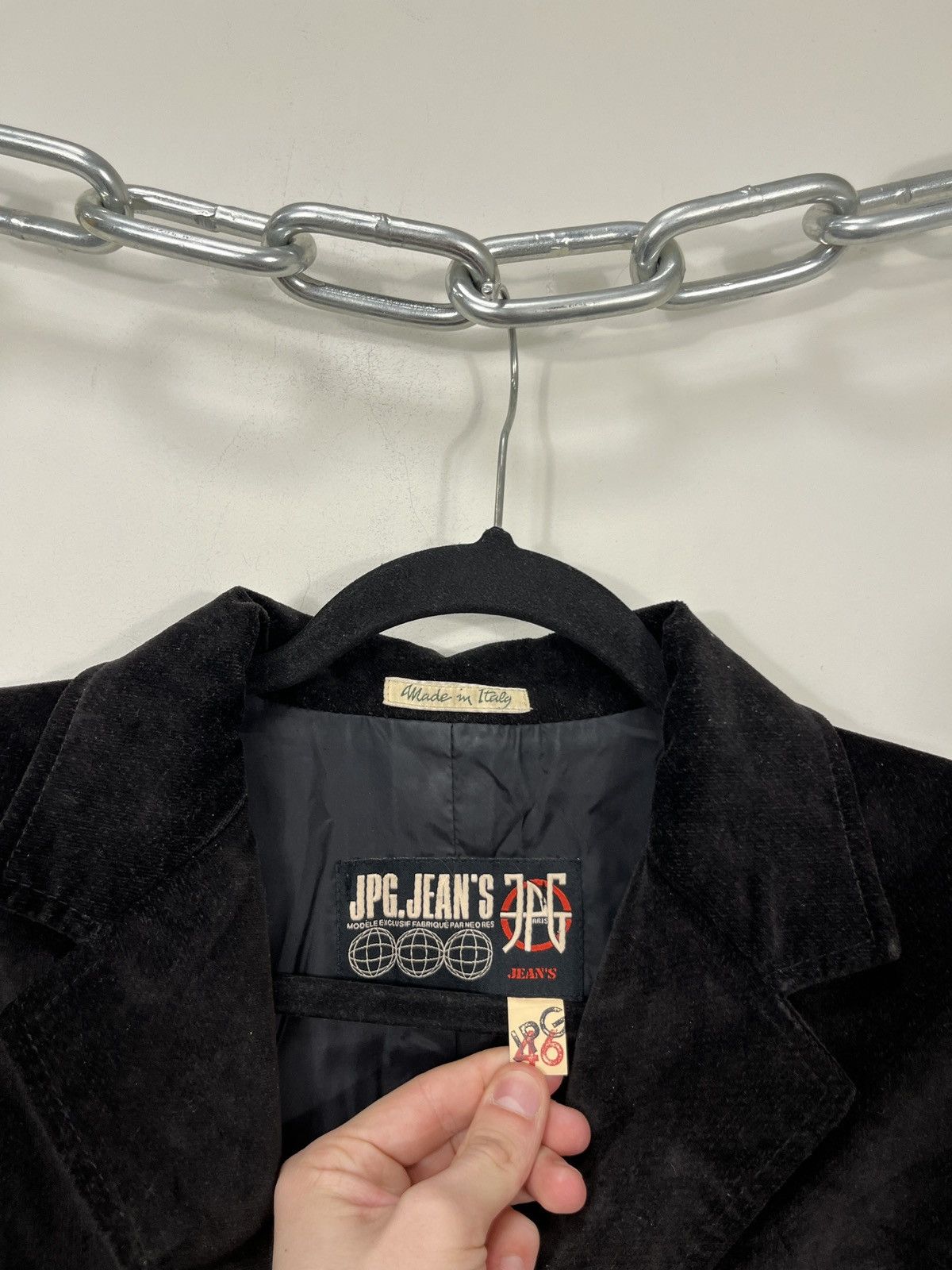 Jean Paul Gaultier Jean Paul Gaultier Velvet Vintage Rare Women’s Blazer Jacket Size L / US 10 / IT 46 - 8 Thumbnail