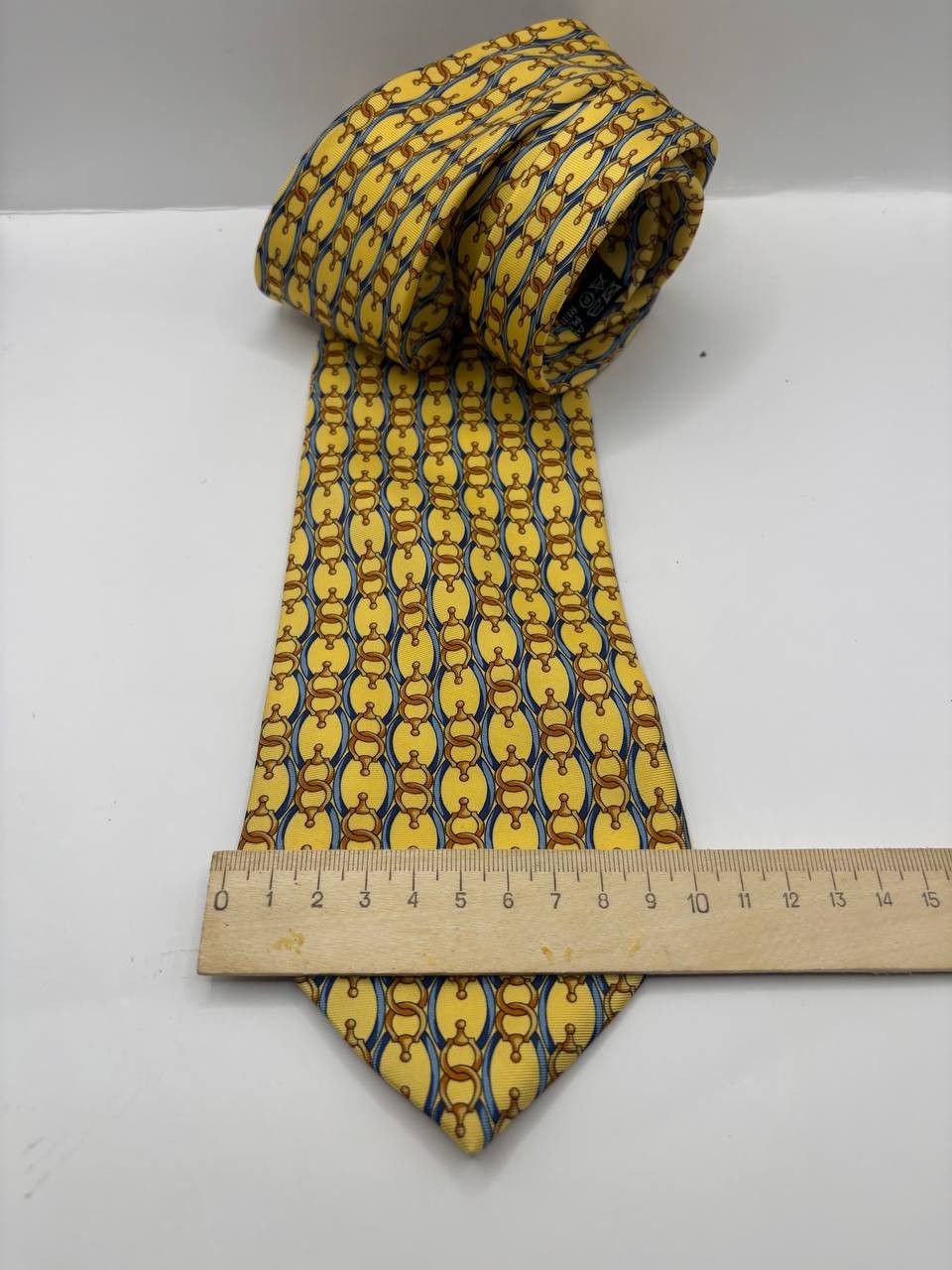 Vintage Westminster Vintage Silk Tie | Made in France | Equestrian Size ONE SIZE - 9 Thumbnail