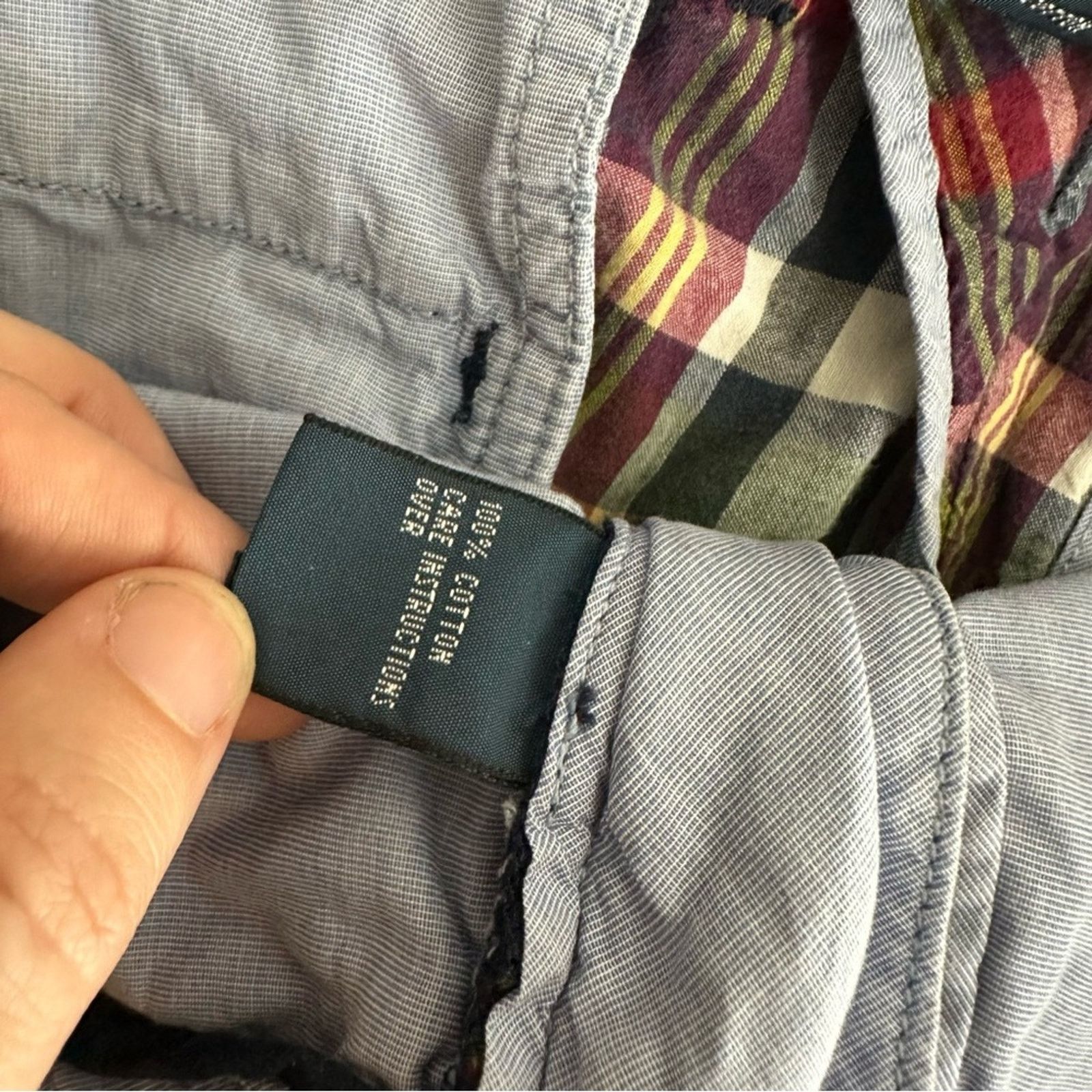 Polo Ralph Lauren Vintage 1990s Polo Ralph Lauren Plaid Men's Shorts Size 38 Size US 38 / EU 54 - 8 Thumbnail