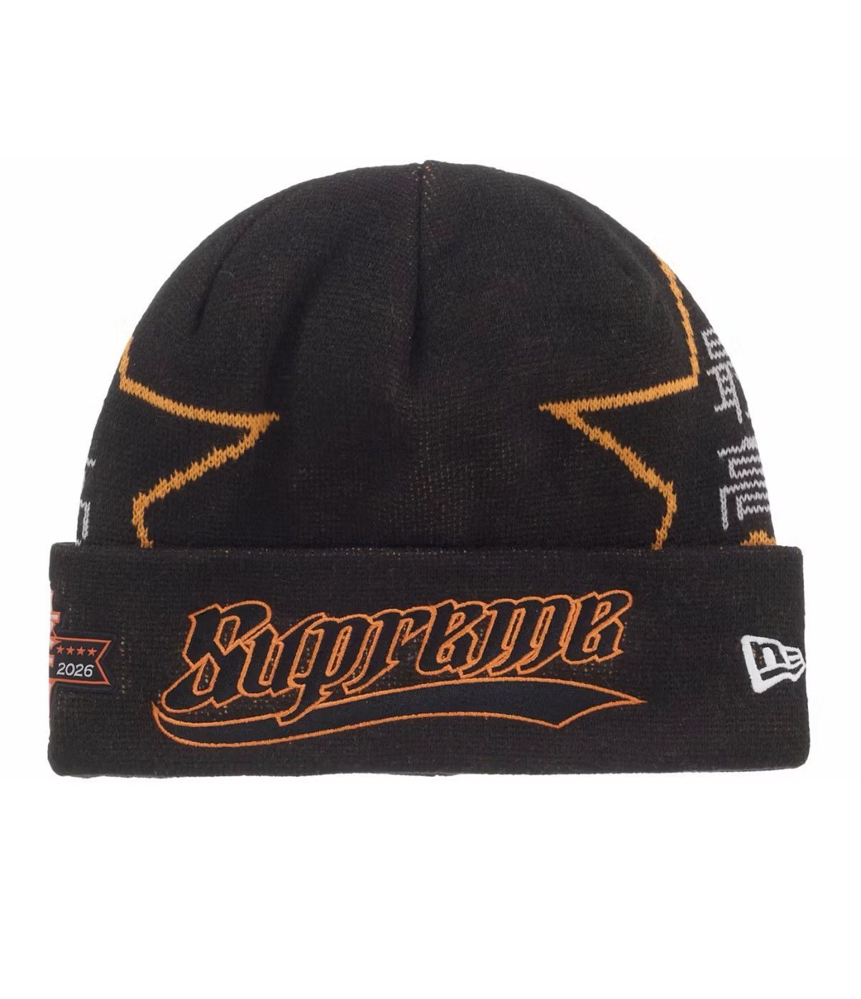 New Era × Supreme Supreme New Era Stars Beanie Size ONE SIZE - 1 Thumbnail