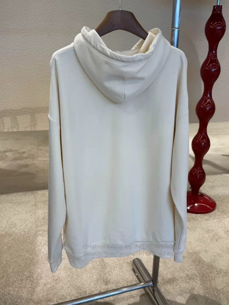 Loewe Loewe Beige Fur Sweatshirt Size L / US 10 / IT 46 - 2 Thumbnail