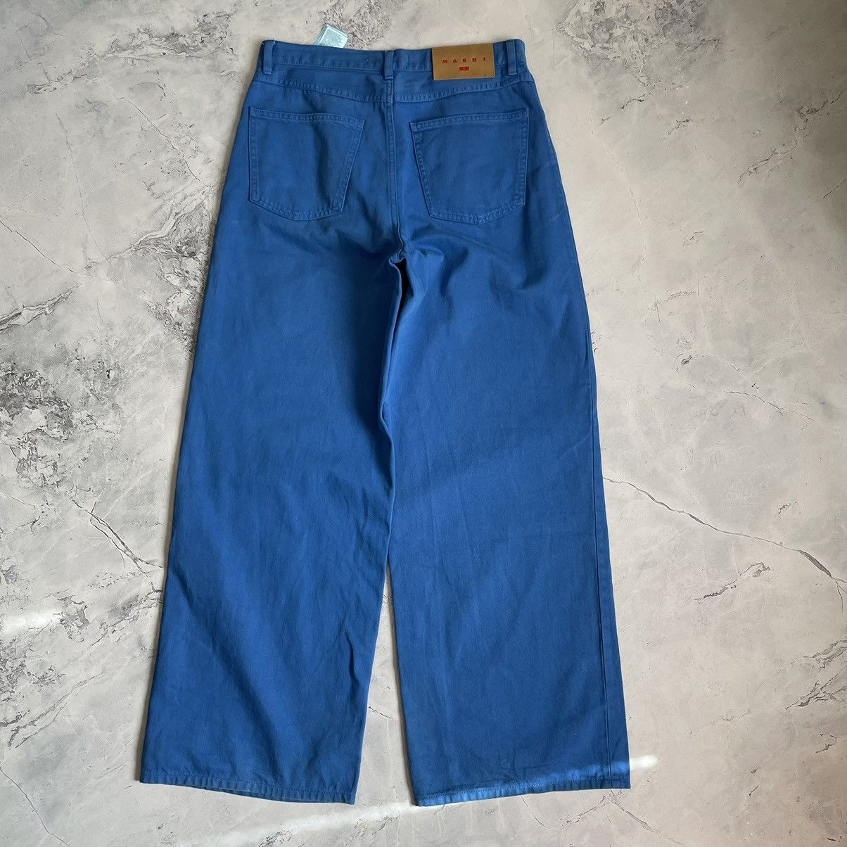 Marni Marni Blue Baggy Denim Jeans Rap Y2K Size US 28 / EU 44 - 4 Thumbnail