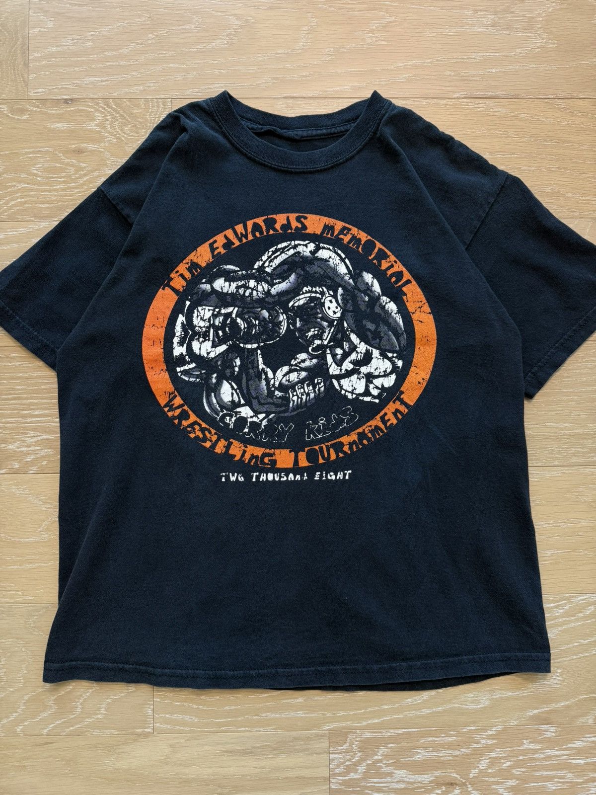 Other Vintage Wrestling Tim Edwards Tournament Graphic Tee Size US S / EU 44-46 / 1 - 1 Thumbnail