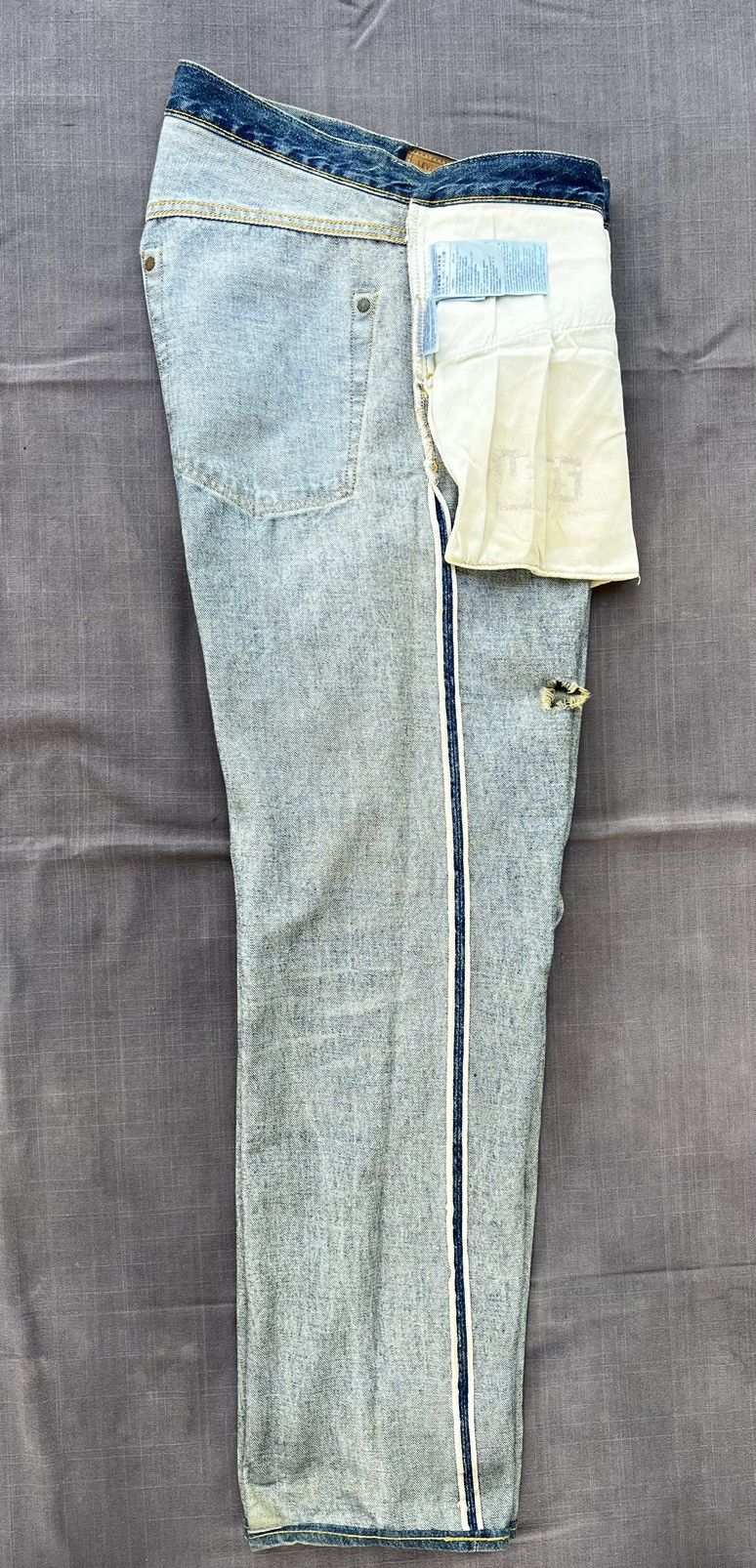 Levi's Vintage Clothing 🔥HOT DROPS🔥 1954 LVC 501Z XX "E" selvedge denim Size US 36 / EU 52 - 22 Thumbnail