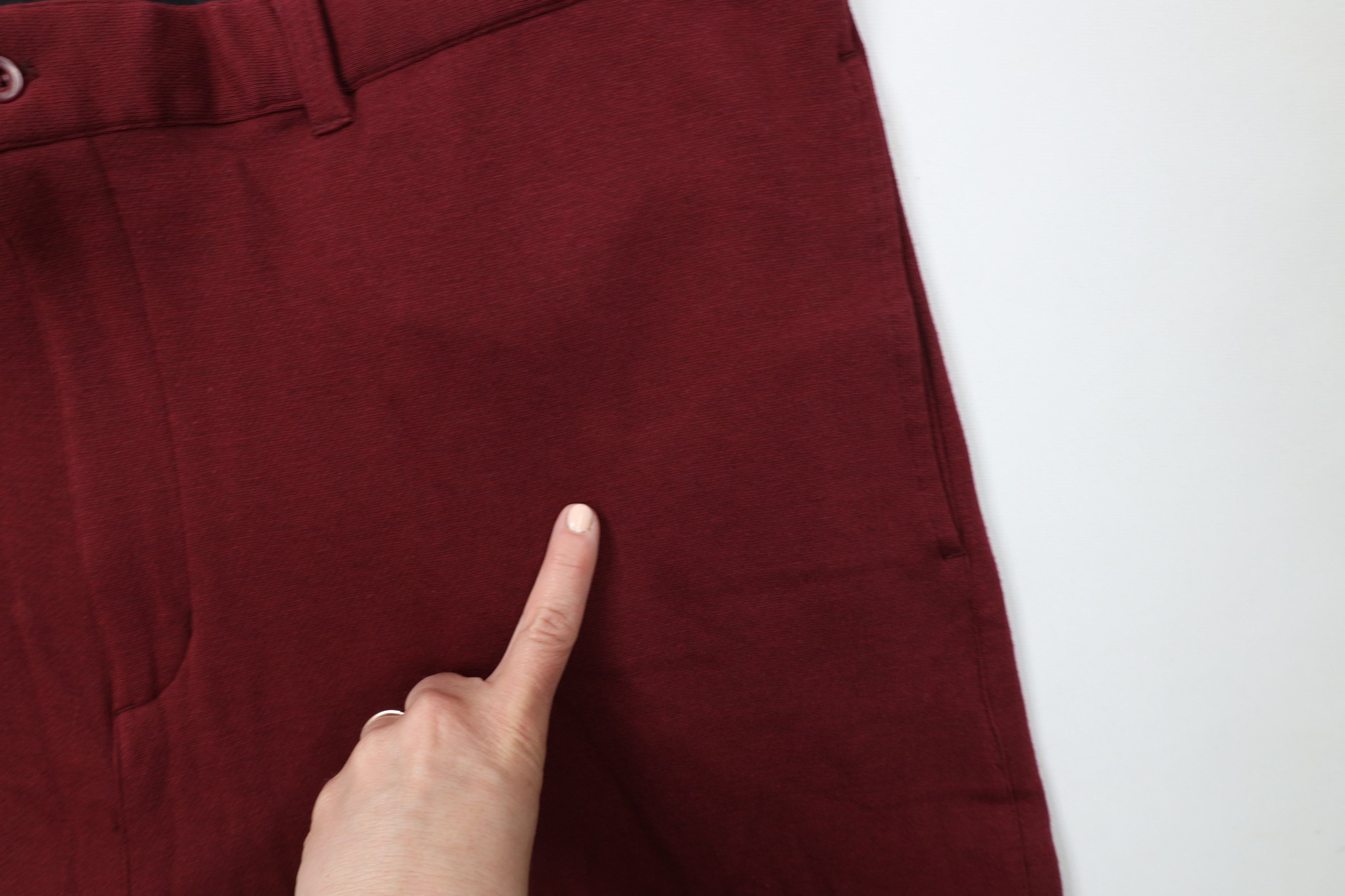 Vintage Vintage 90s Streetwear Wide Leg Sweatpants Chino Pants Red Size US 44 / EU 60 - 7 Thumbnail