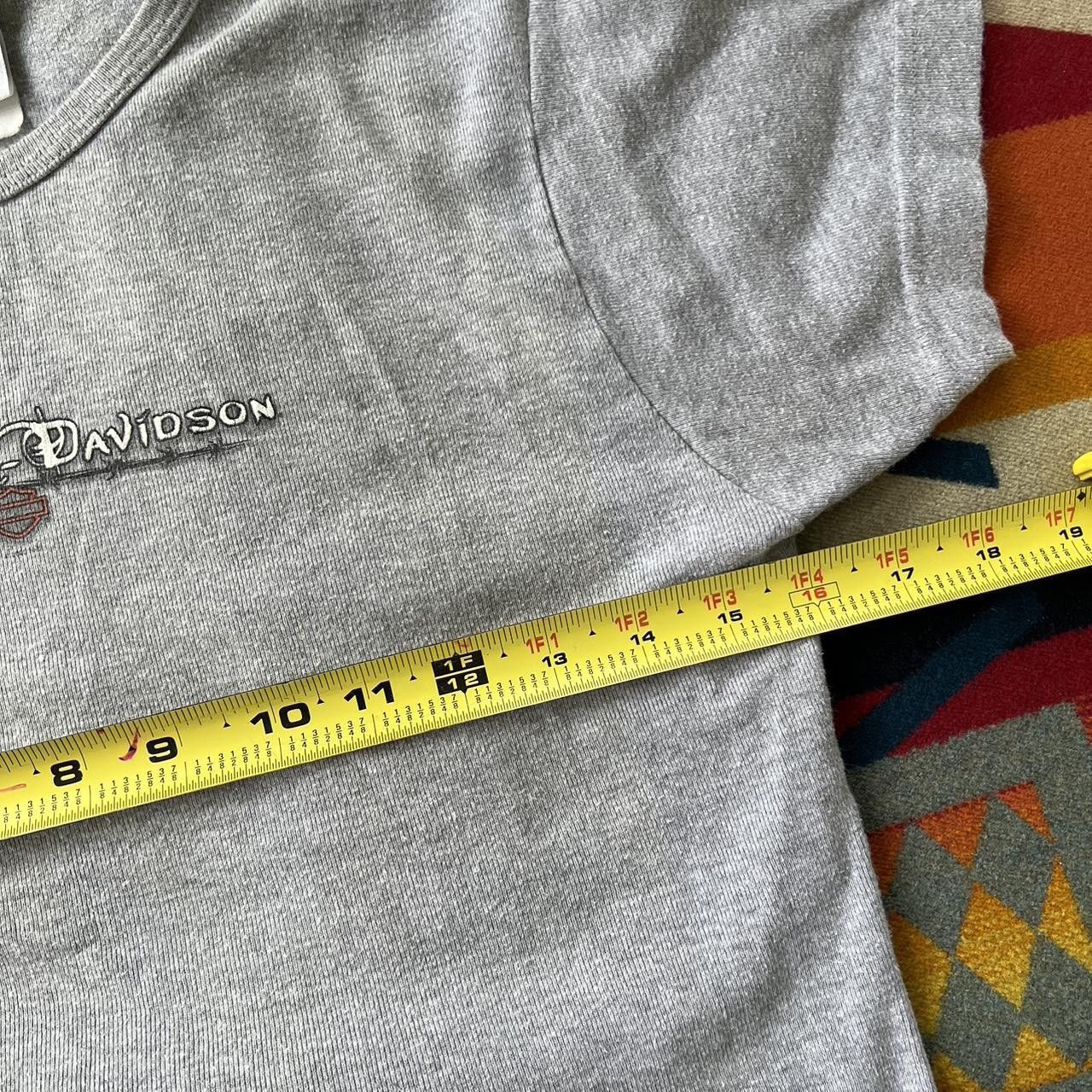Harley Davidson Harley Davidson Baby Tee T Shirt Size Large gray Size L / US 10 / IT 46 - 6 Thumbnail