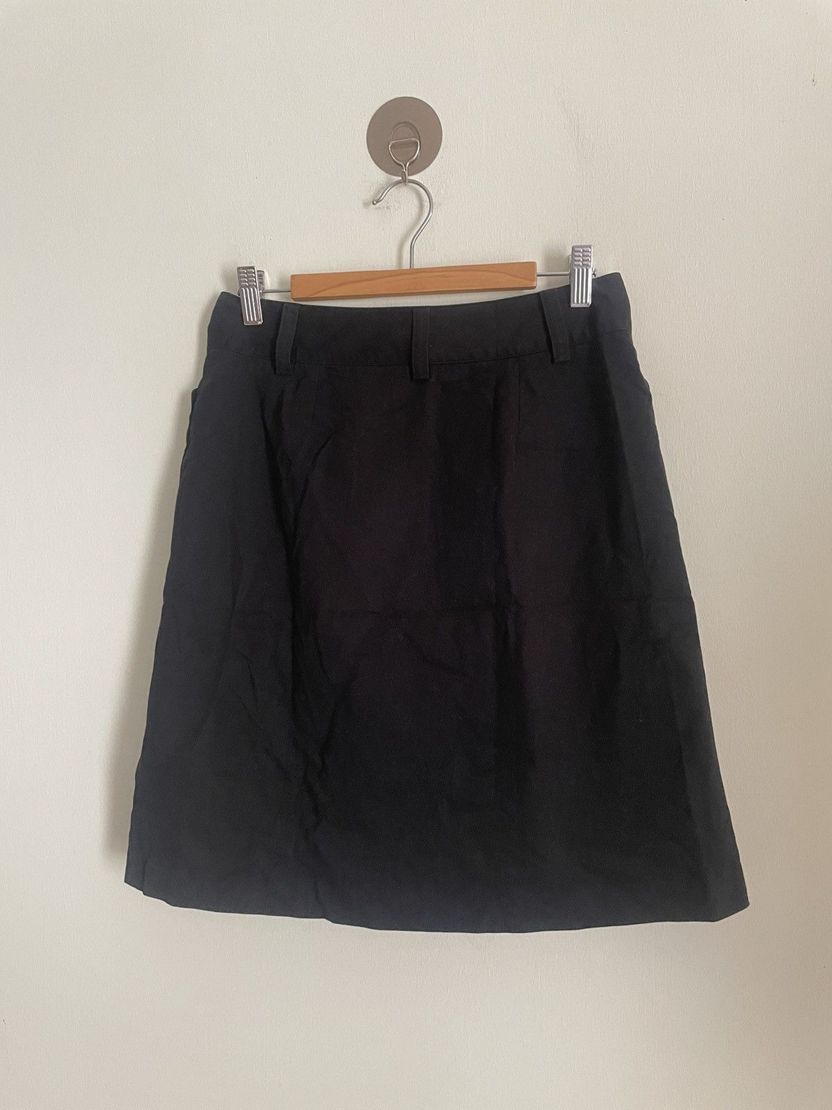 agnes b. Agnes B. plain Mini Skirt Size 26" / US 2 / IT 38 - 2 Thumbnail