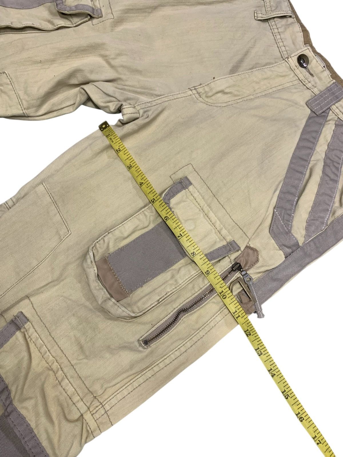 Pelle Pelle Very Rare Pelle Pelle Cargo 7 Pocket Pants Size US 33 - 9 Thumbnail