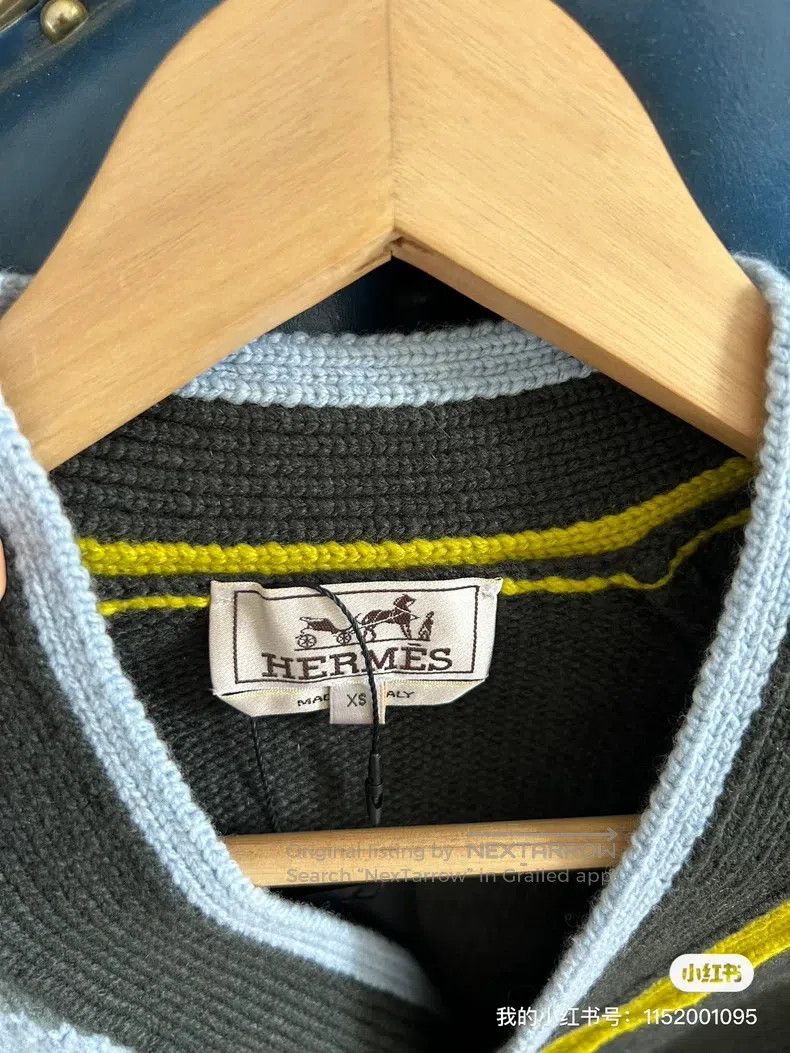 Hermes Hermes 100% cashmere coat cardigan Size US XS / EU 42 / 0 - 9 Thumbnail