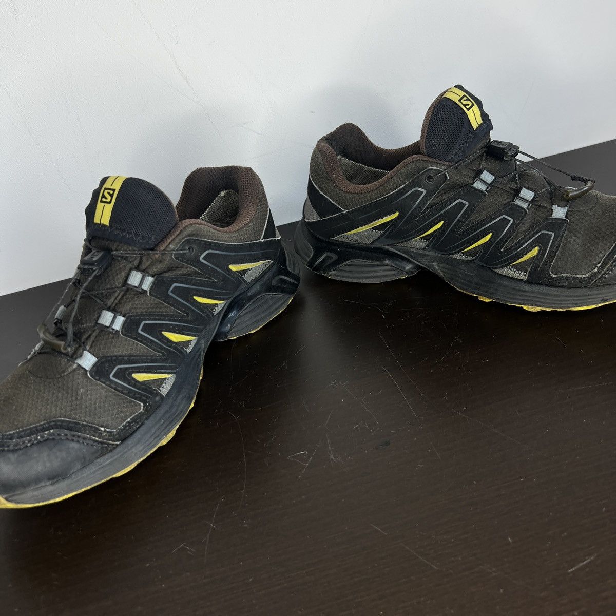 Salomon × Vintage SALOMON GORE-TEX Vintage Hiking Trainers Boots Shoes Brown Size US 9.5 / EU 42-43 - 6 Thumbnail