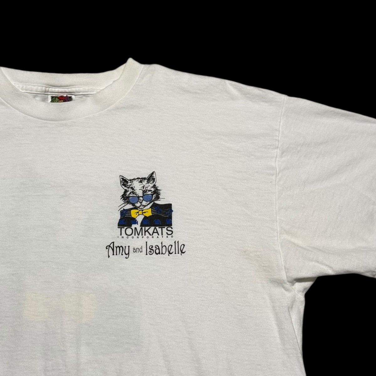 Fruit Of The Loom Vintage 90s Tomkats Incorporated Nashville Shirt Men's XL Size US XL / EU 56 / 4 - 4 Thumbnail