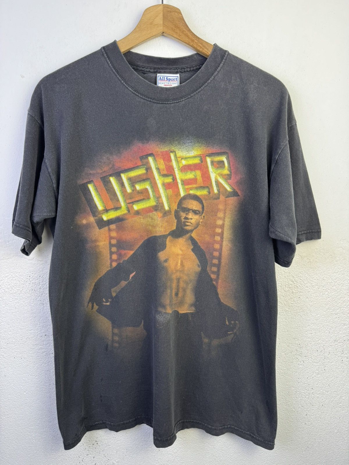 Rap Tees Vintage Usher Raptees Size US M / EU 48-50 / 2 - 1 Thumbnail