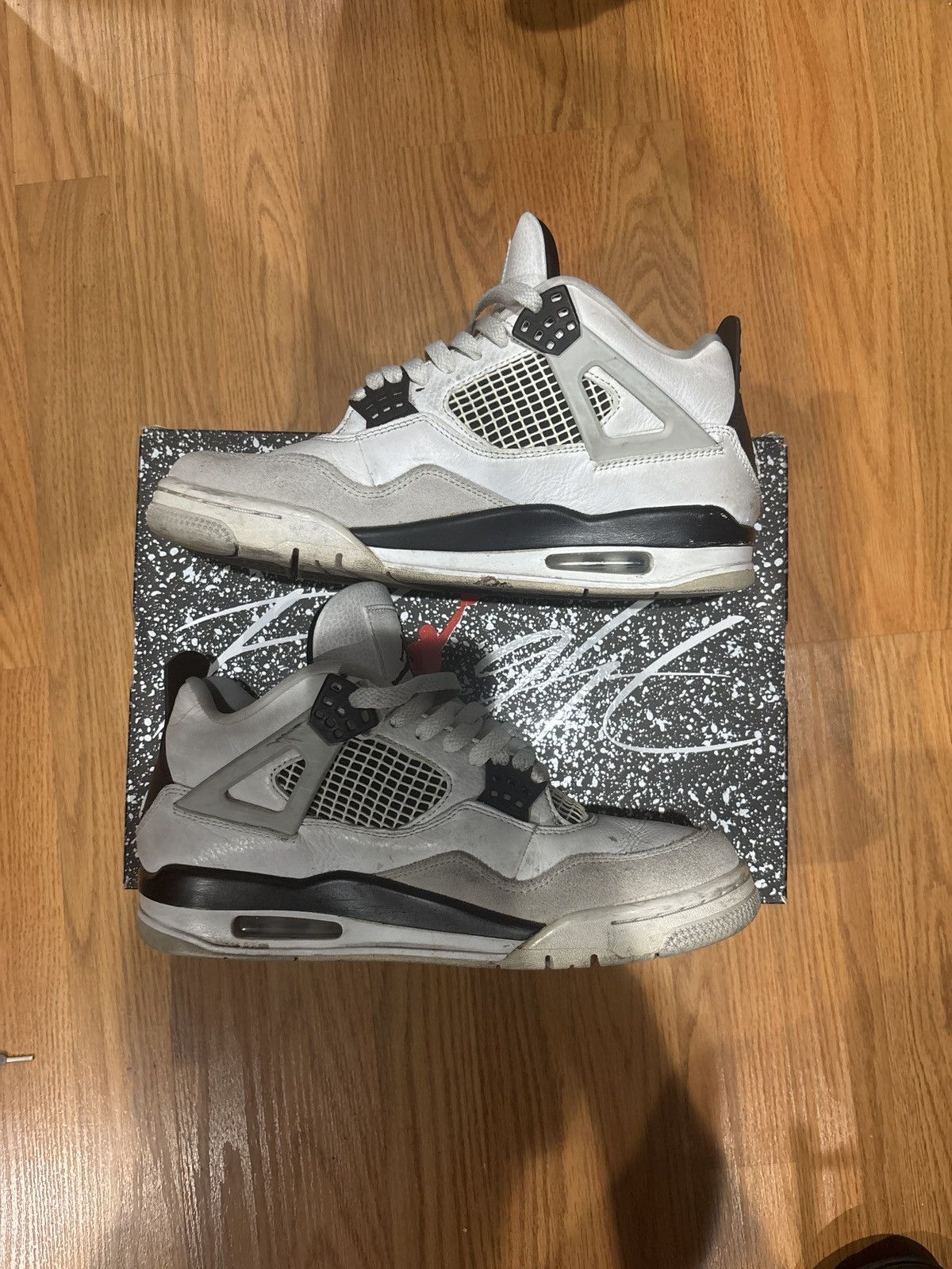 Jordan Brand Air Jordan 4 Military Black Size US 8 / EU 41 - 2 Thumbnail