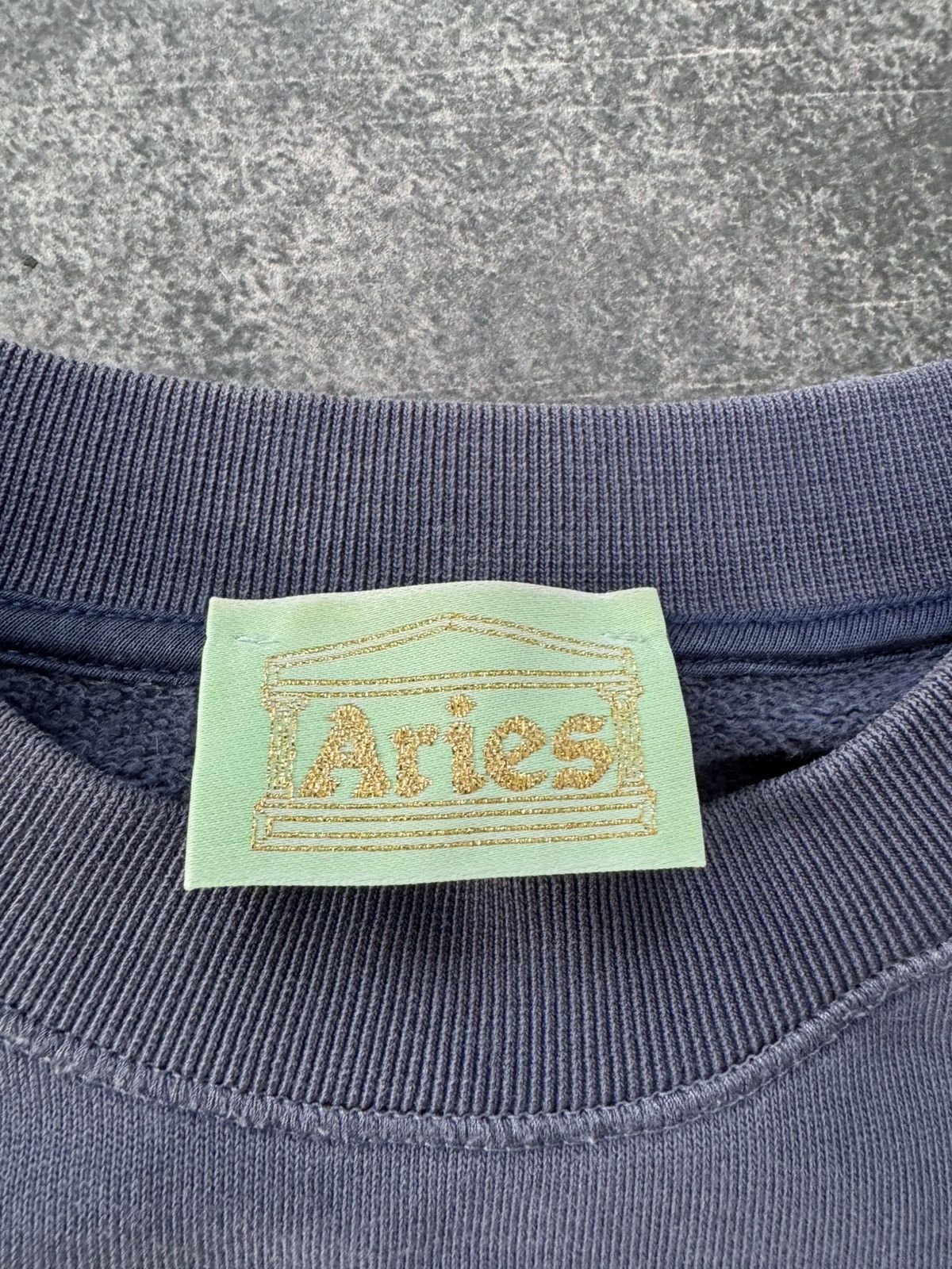 Aries Aries Temple Crew Sweatshirt Size US L / EU 52-54 / 3 - 12 Thumbnail