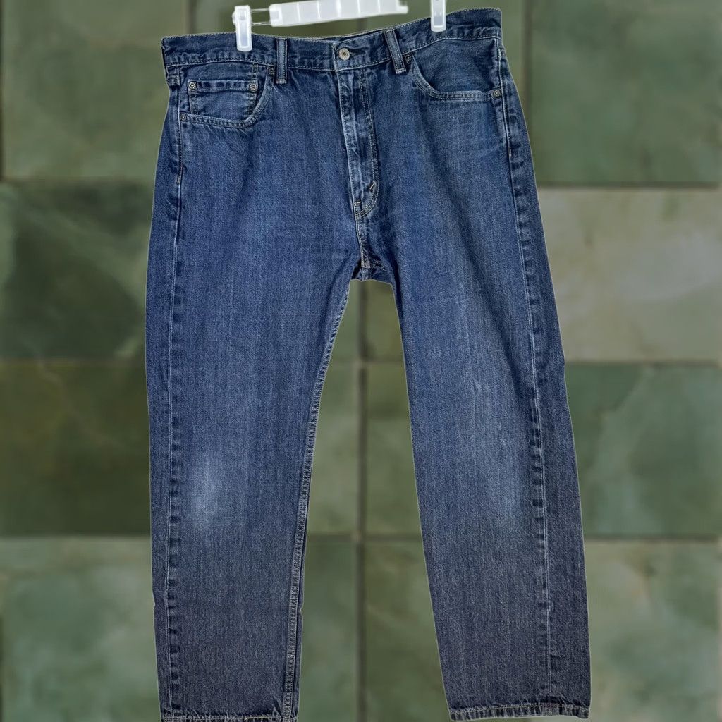 Levi's Levi's Levi's 505 Jeans Mens 38x32 Blue Denim Straight Leg Classic Medium Wash Mens Regular Size 38x32 5-Pocket Logo Zipper B Size US 38 / EU 54 - 1 Thumbnail