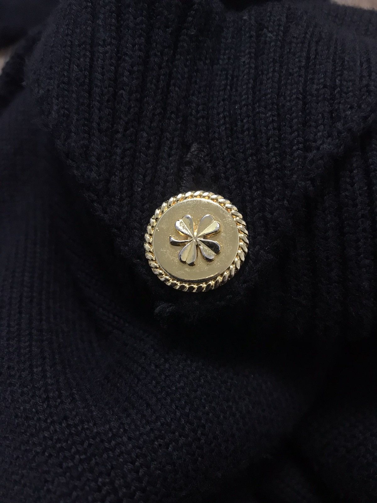 Chanel × Vintage Chanel Scoop Neckline Knitwear Sweater Size S / US 4 / IT 40 - 7 Thumbnail
