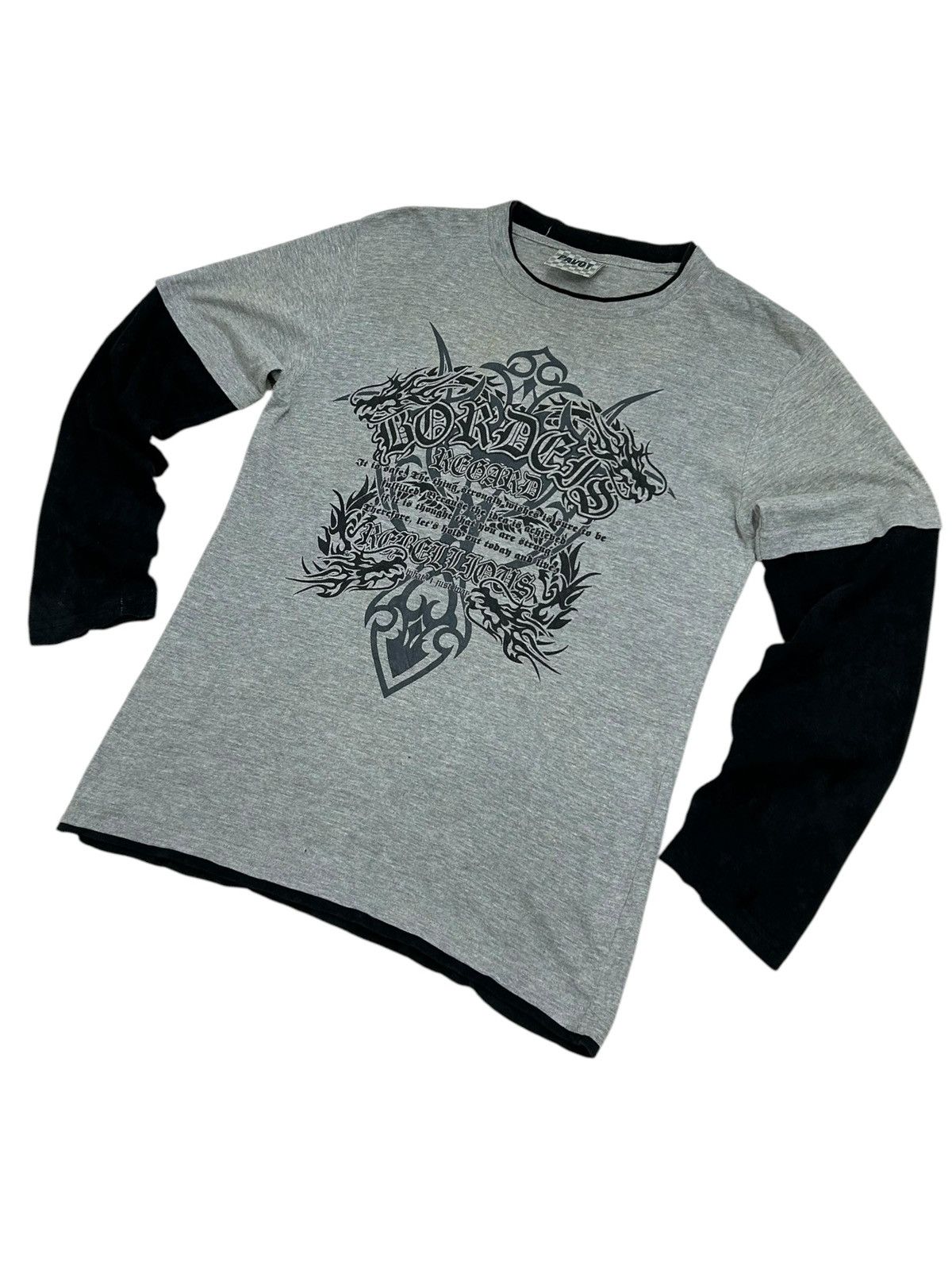 Designer × Japanese Brand Pavot Tribal Grunge Style ‘Forget Regret’ -Vintage Inspired Size US S / EU 44-46 / 1 - 2 Thumbnail