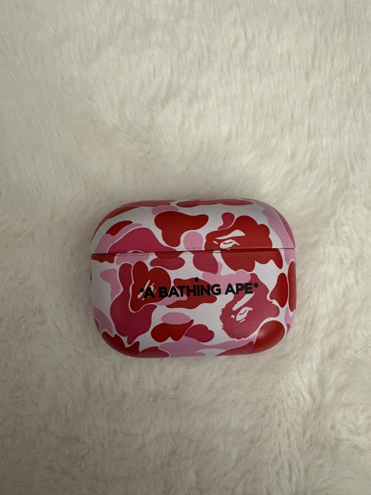 Bape BAPE ABC Camo Airpods Case Pink Size ONE SIZE - 1 Thumbnail