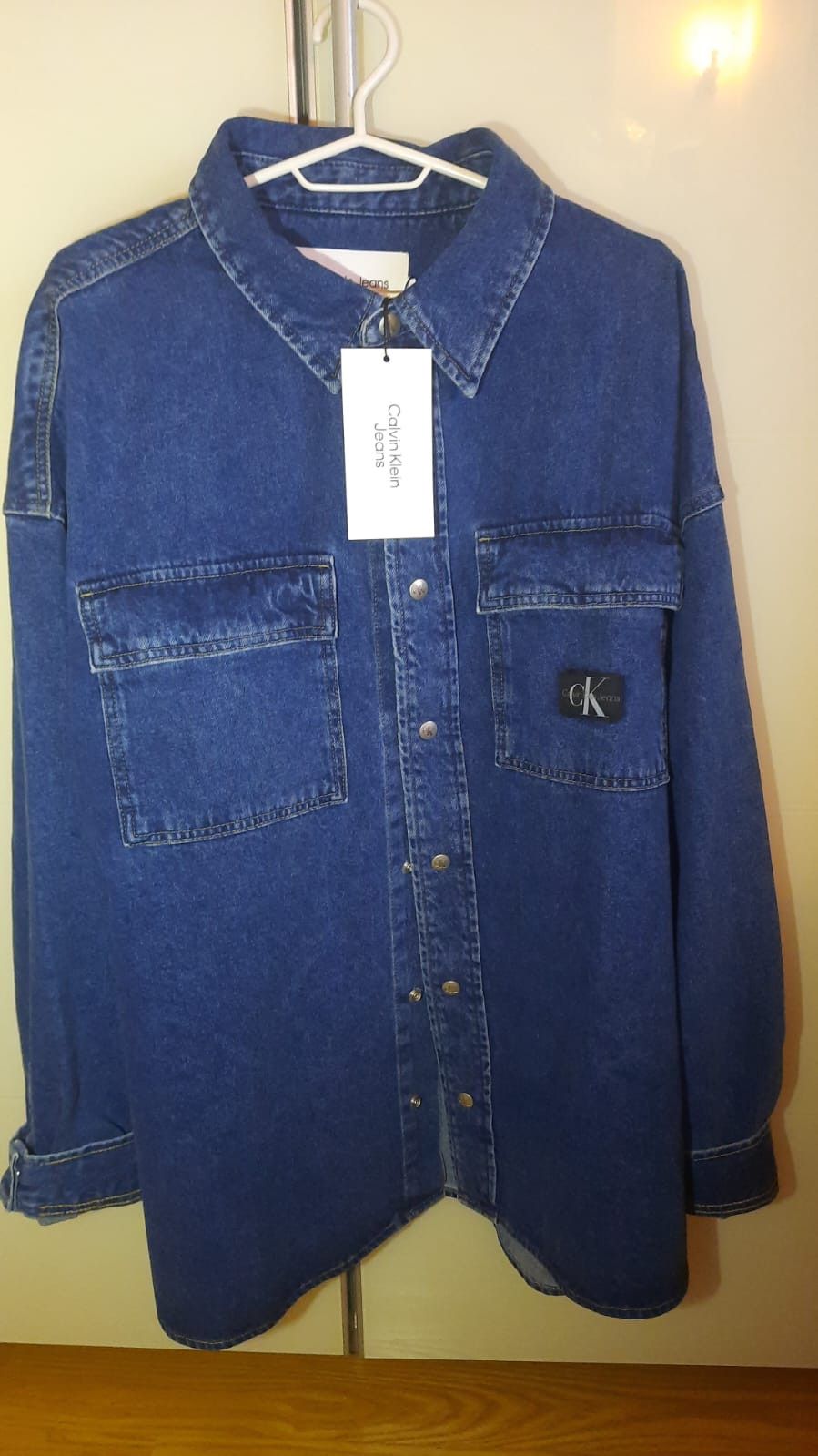 Calvin Klein CALVIN KLEIN JEANS Relaxed Linear Denim Shirt Size US L / EU 52-54 / 3 - 2 Thumbnail