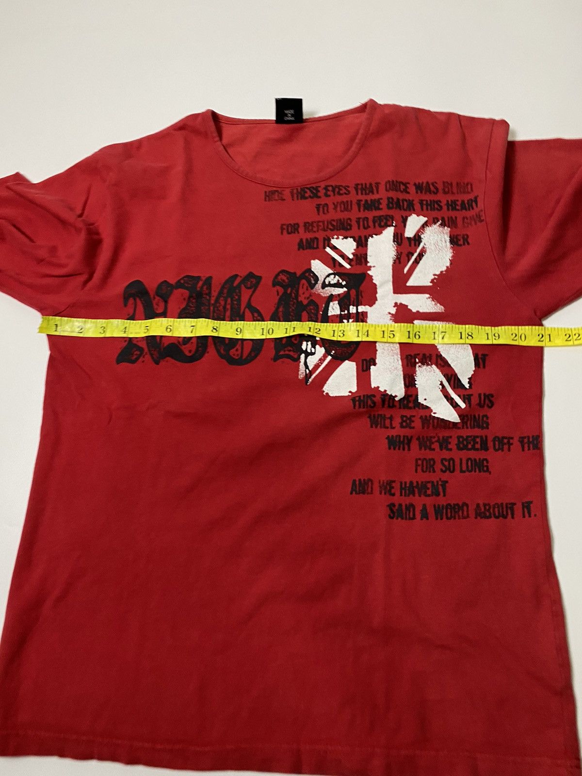 GOSTAR DE FUGA × If Six Was Nine × Japanese Brand poem longsleeve the breaker punk grunge style Size US L / EU 52-54 / 3 - 5 Thumbnail