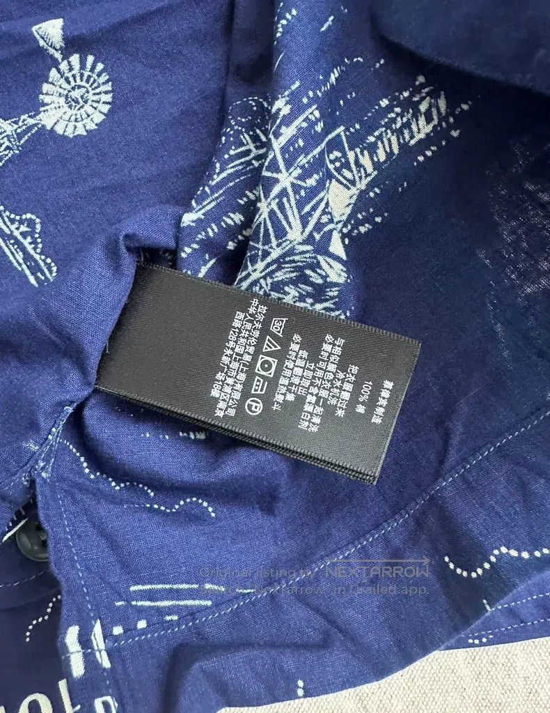 RRL Ralph Lauren RRL Ralph Lauren Printed workwear shirt Size US M / EU 48-50 / 2 - 5 Thumbnail