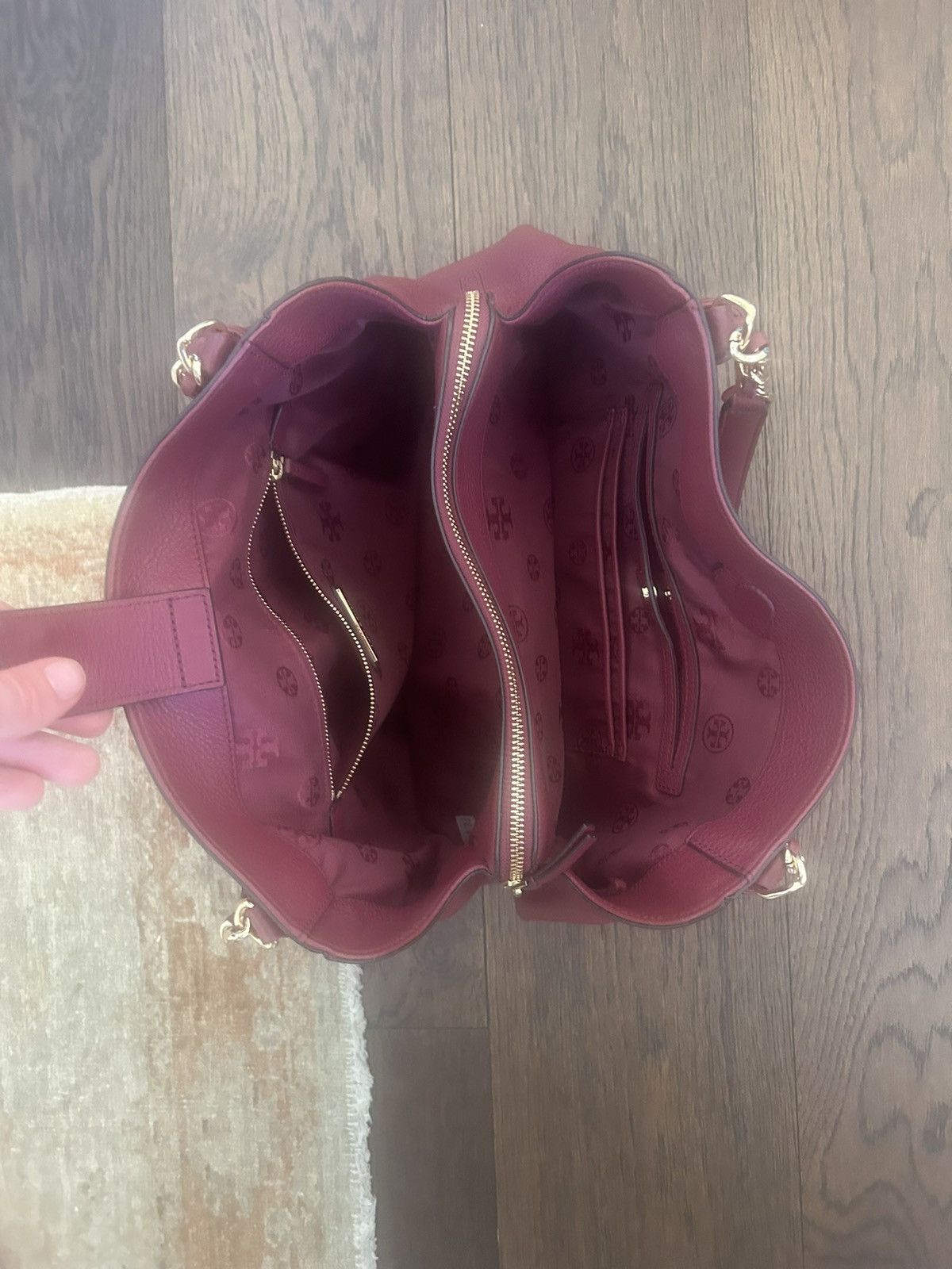 Tory Burch *VINTAGE* Tory Burch maroon shoulder bag Size ONE SIZE - 6 Thumbnail
