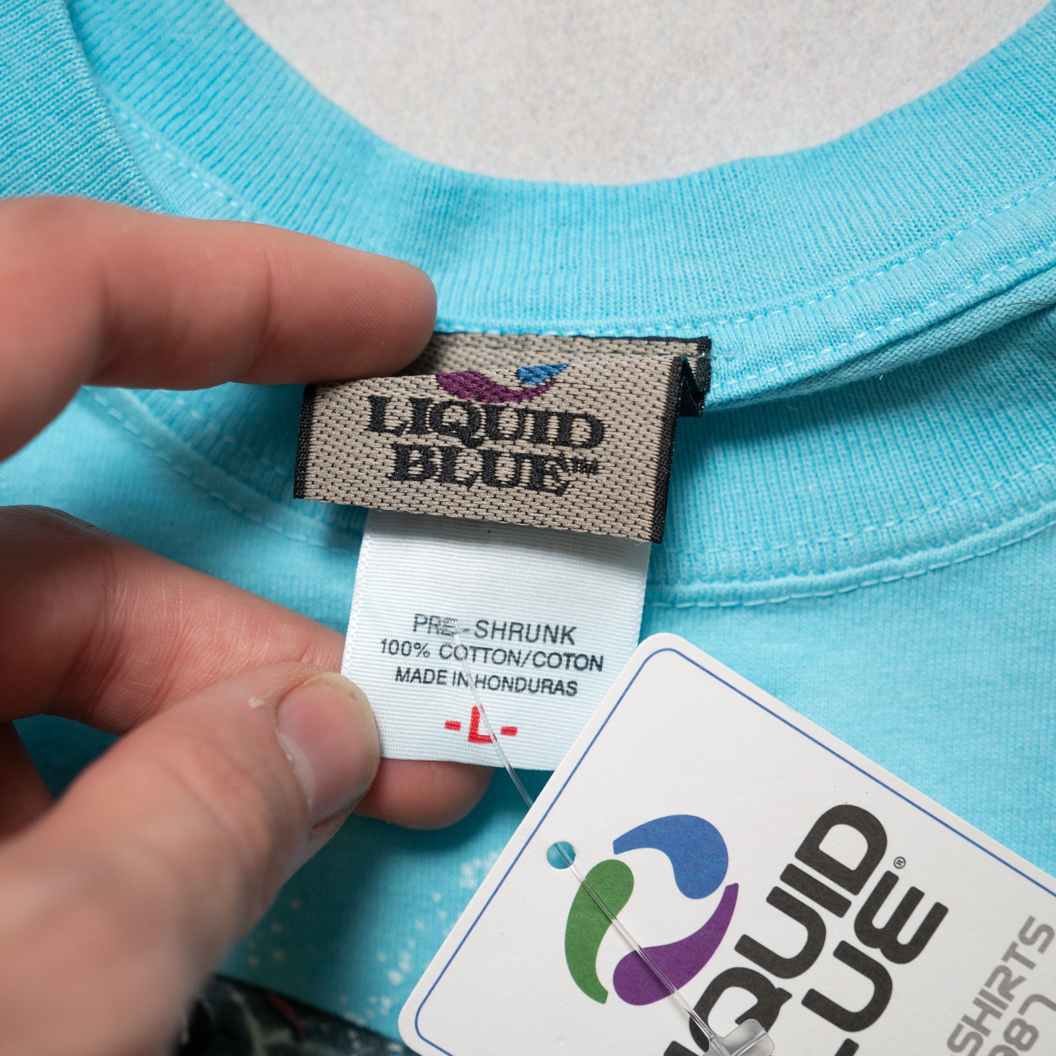 Liquid Blue × Vintage Vintage Liquid Blue Sharks Deadstock NWT T-shirt L Size US L / EU 52-54 / 3 - 5 Thumbnail