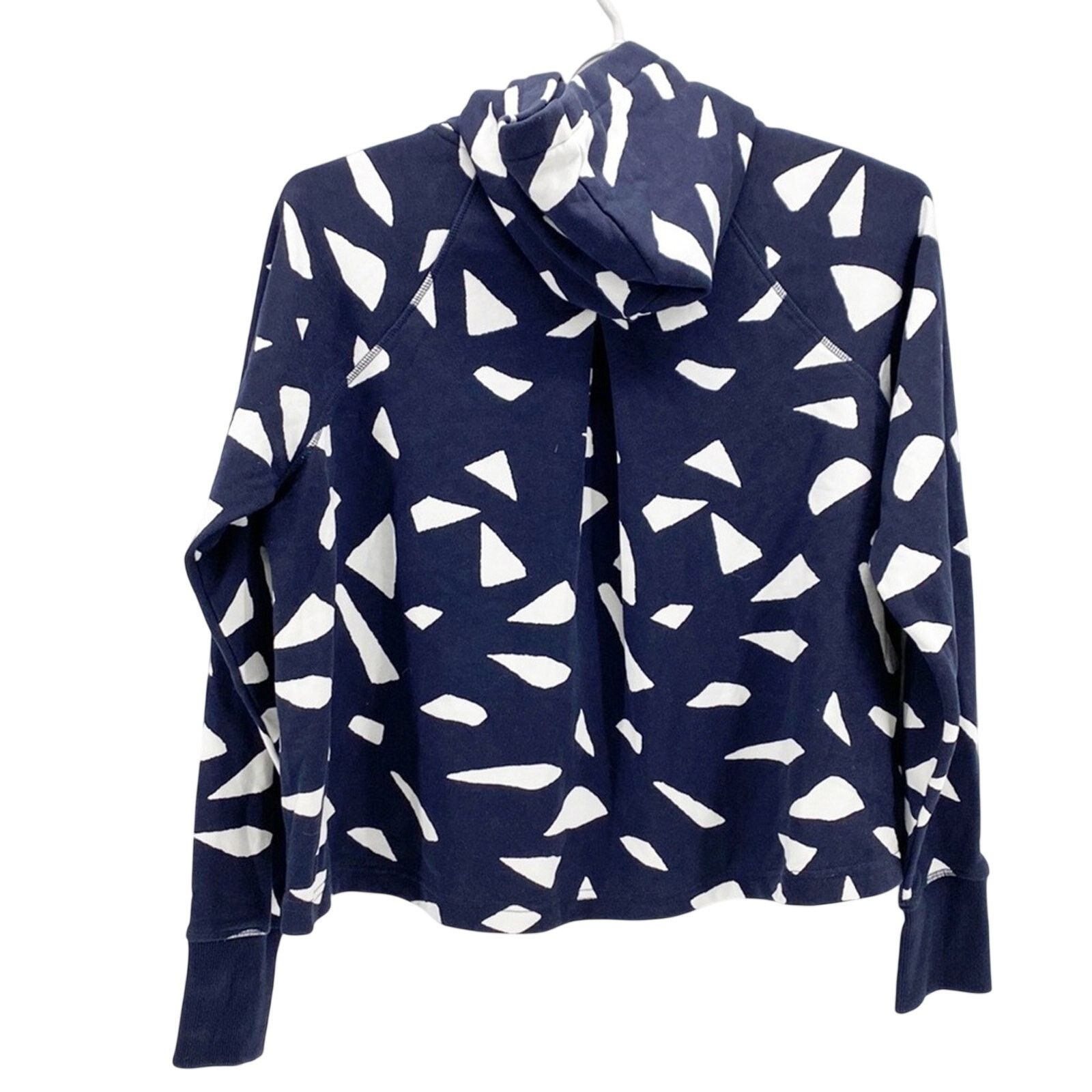 Sweaty Betty Sweaty Betty Revive Cropped Hoodie oversized boxy blue sz 10 Size L / US 10 / IT 46 - 3 Thumbnail