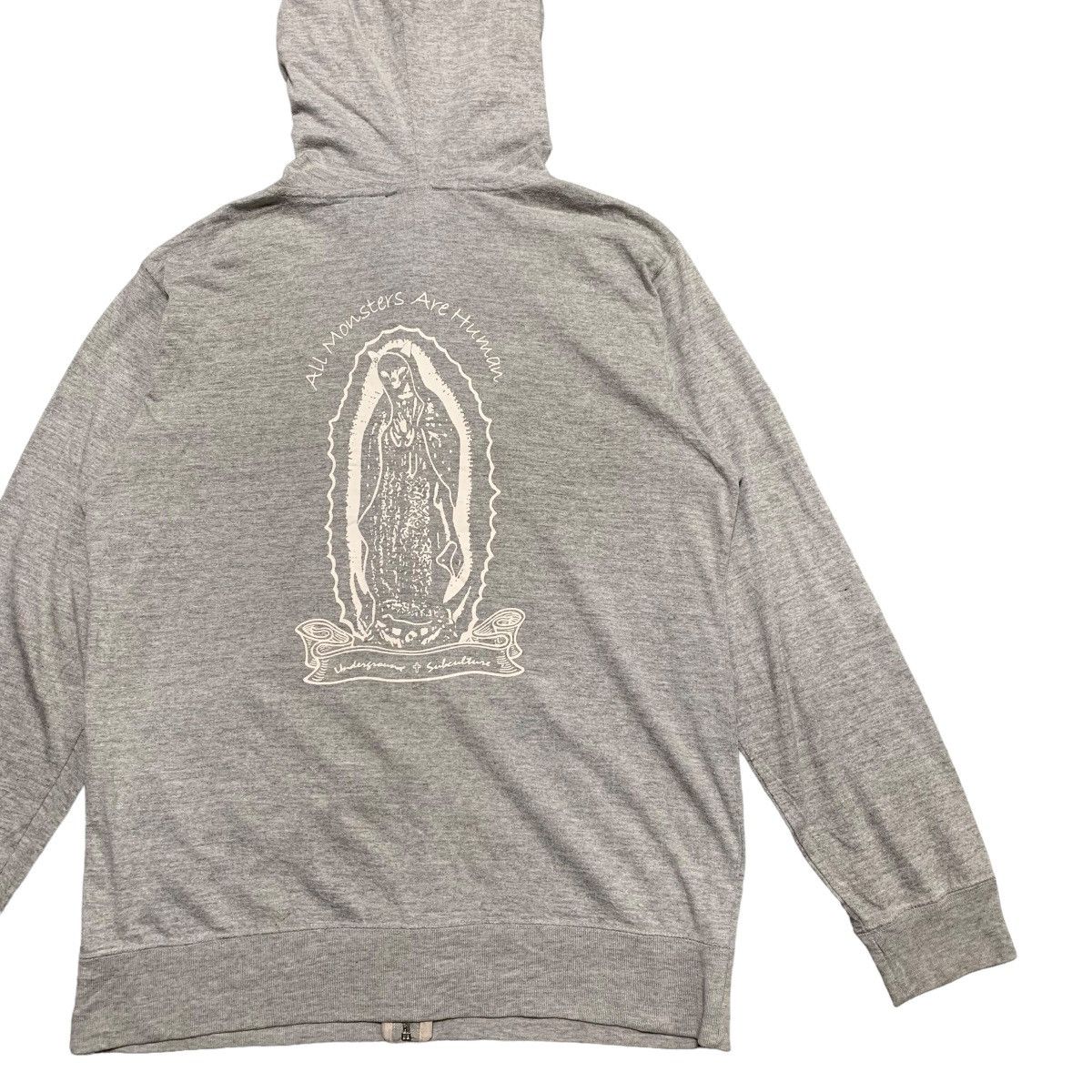Japanese Brand Rudies All Monsters Are Human Zipper Hoodie Size US M / EU 48-50 / 2 - 3 Thumbnail