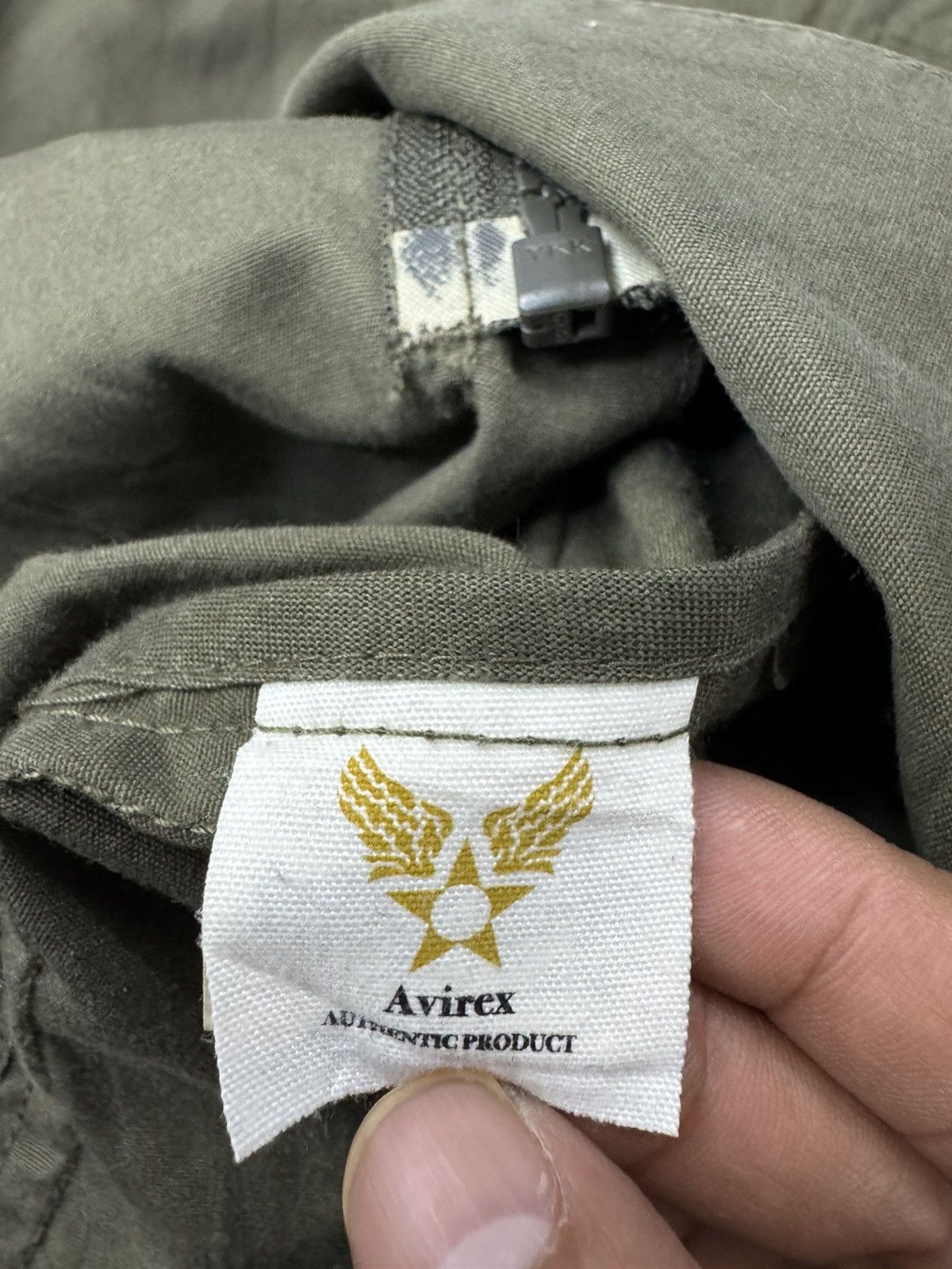 Avirex Vintage Avirex Us Army Jacket Red Parkas Hoodie Jacket Size US M / EU 48-50 / 2 - 9 Thumbnail