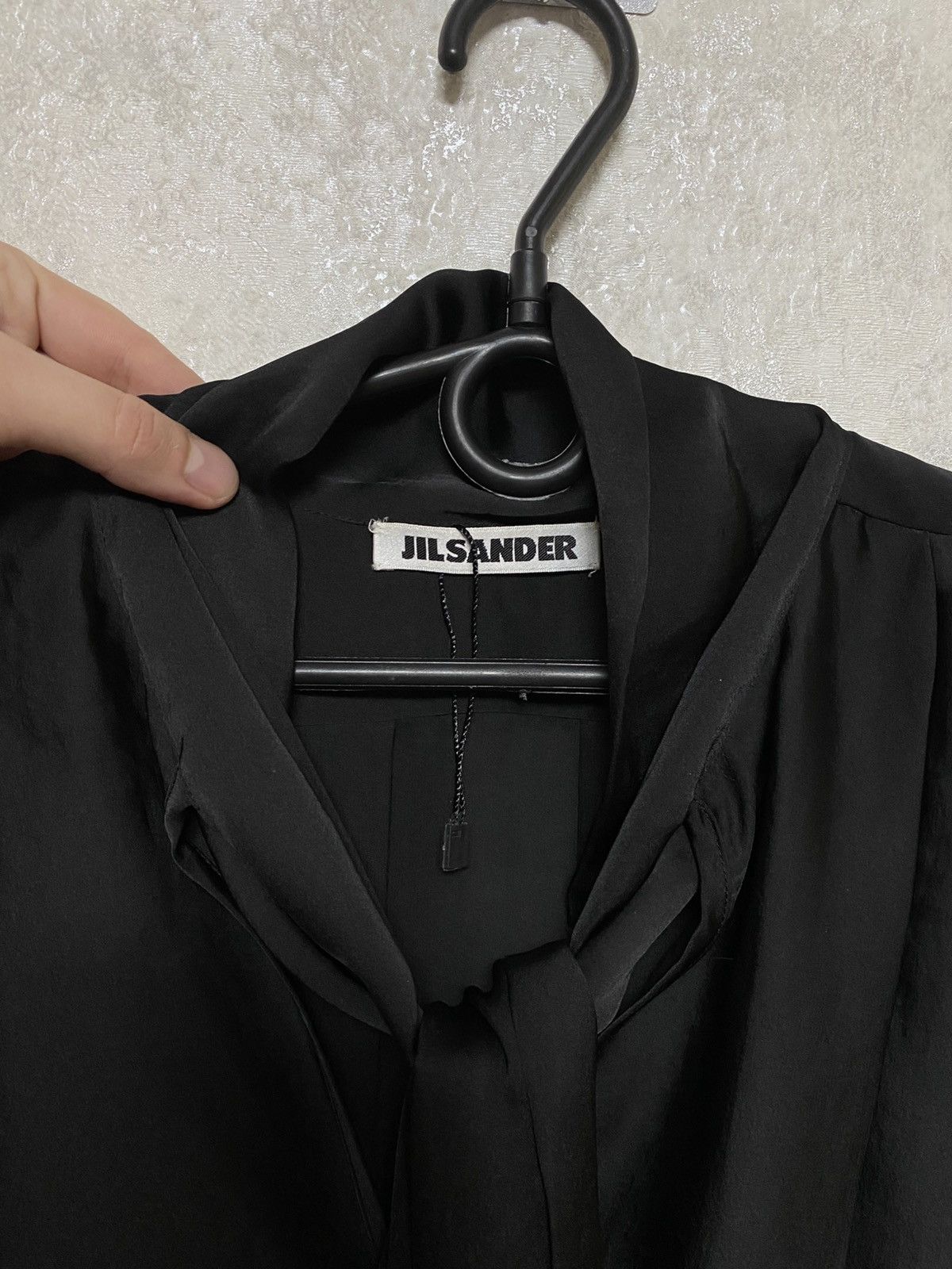 Jil Sander Jil Sander silk dress avant garde Size L / US 10 / IT 46 - 4 Thumbnail