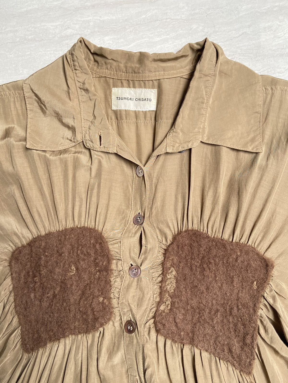 Issey Miyake × Tsumori Chisato TSUMORI CHISATO Brown Dress Size S / US 4 / IT 40 - 4 Thumbnail
