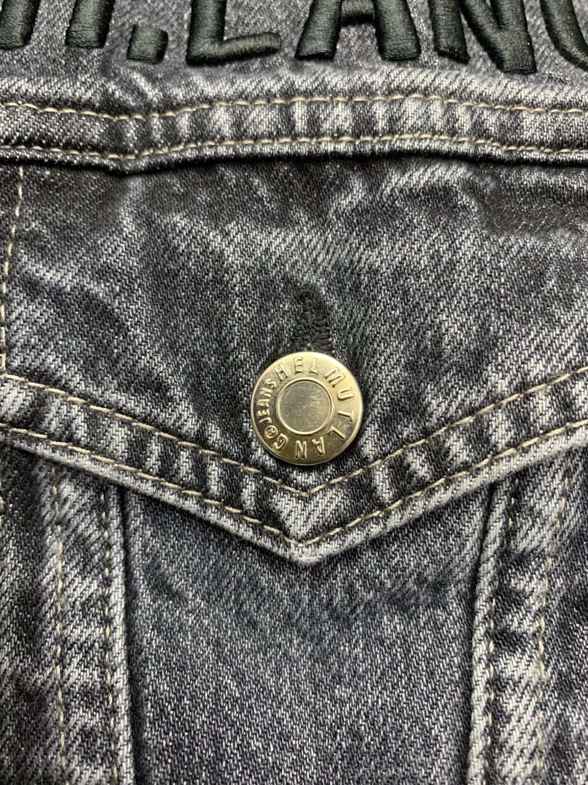 Helmut Lang Helmut Lang Grey Denim Jacket Size XS / US 0-2 / IT 36-38 - 5 Thumbnail