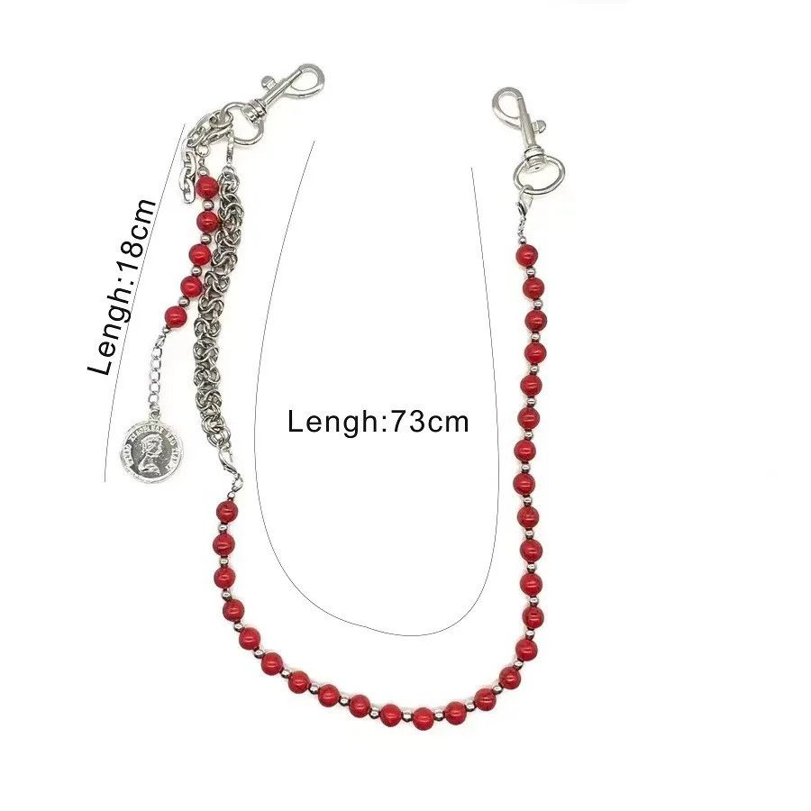 Japanese Brand × Jewelry Crimson Riot Beaded Punk Pants Chain Size ONE SIZE - 3 Thumbnail